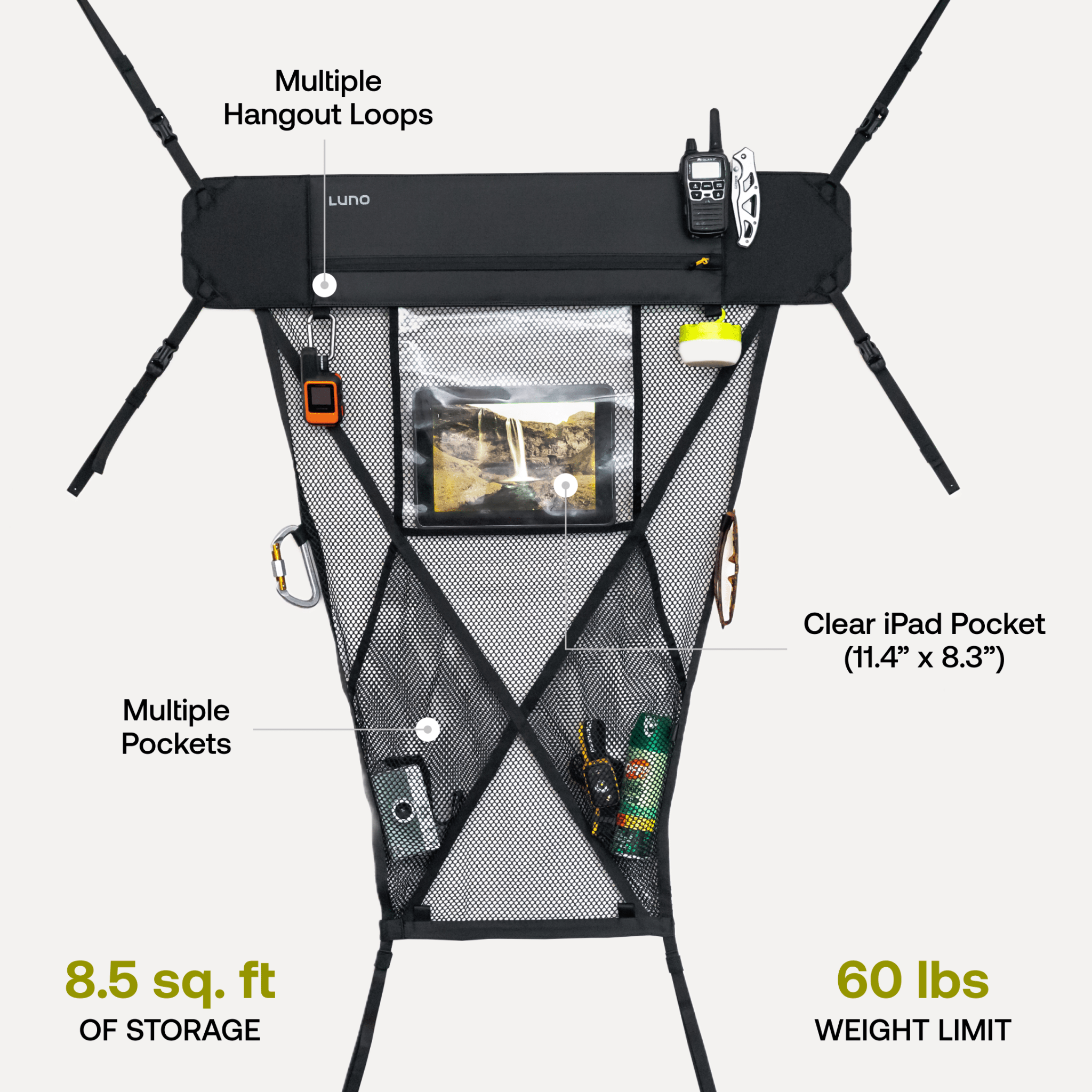 Luno Cargo Hammock - Spirit of 1876Luno®