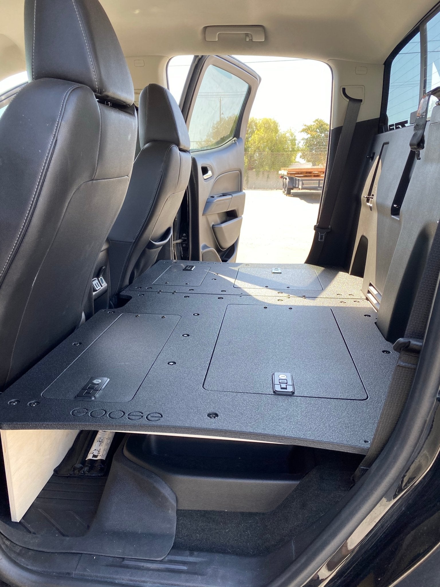 Chevy Colorado 2015 - 2022 2nd Gen. Crew Cab - Second Row Seat Delete Plate System - Spirit of 1876 - Goose Gear