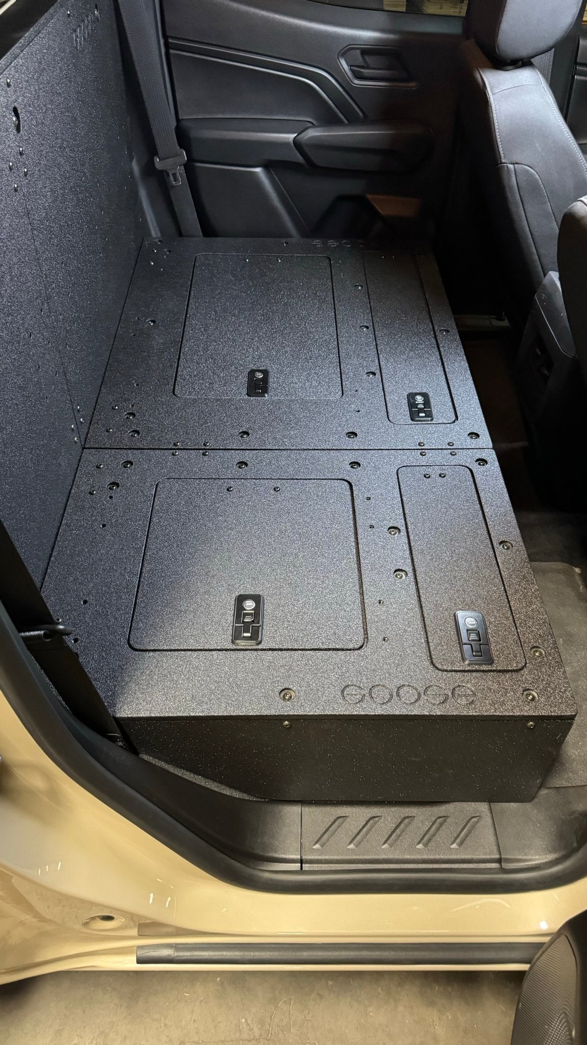 Chevy Colorado - GMC Canyon - 2023 - Present - 3rd Gen - Explore Series - Second Row - Seat Delete - 100% - Spirit of 1876 - Goose Gear