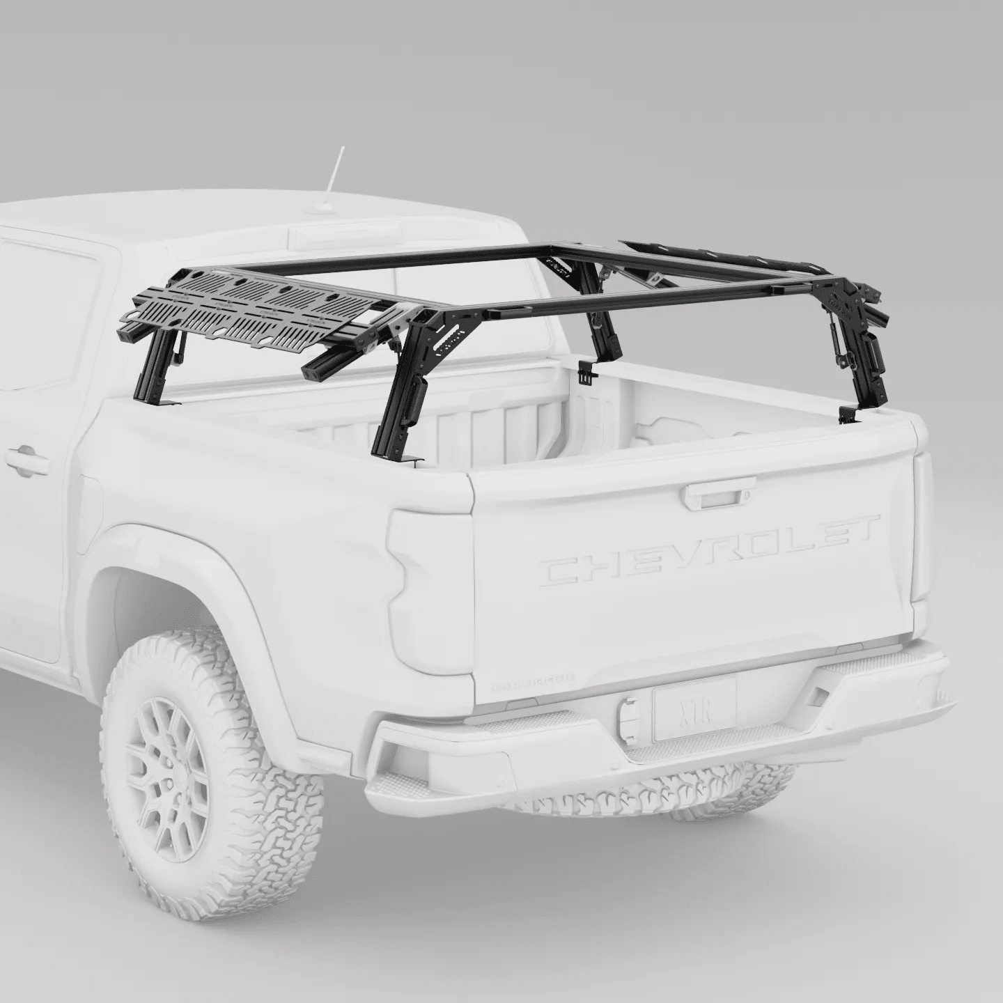 Chevy Colorado / GMC Canyon Pre-configured XTR1 Bed Rack - Spirit of 1876 - Xtrusion Overland