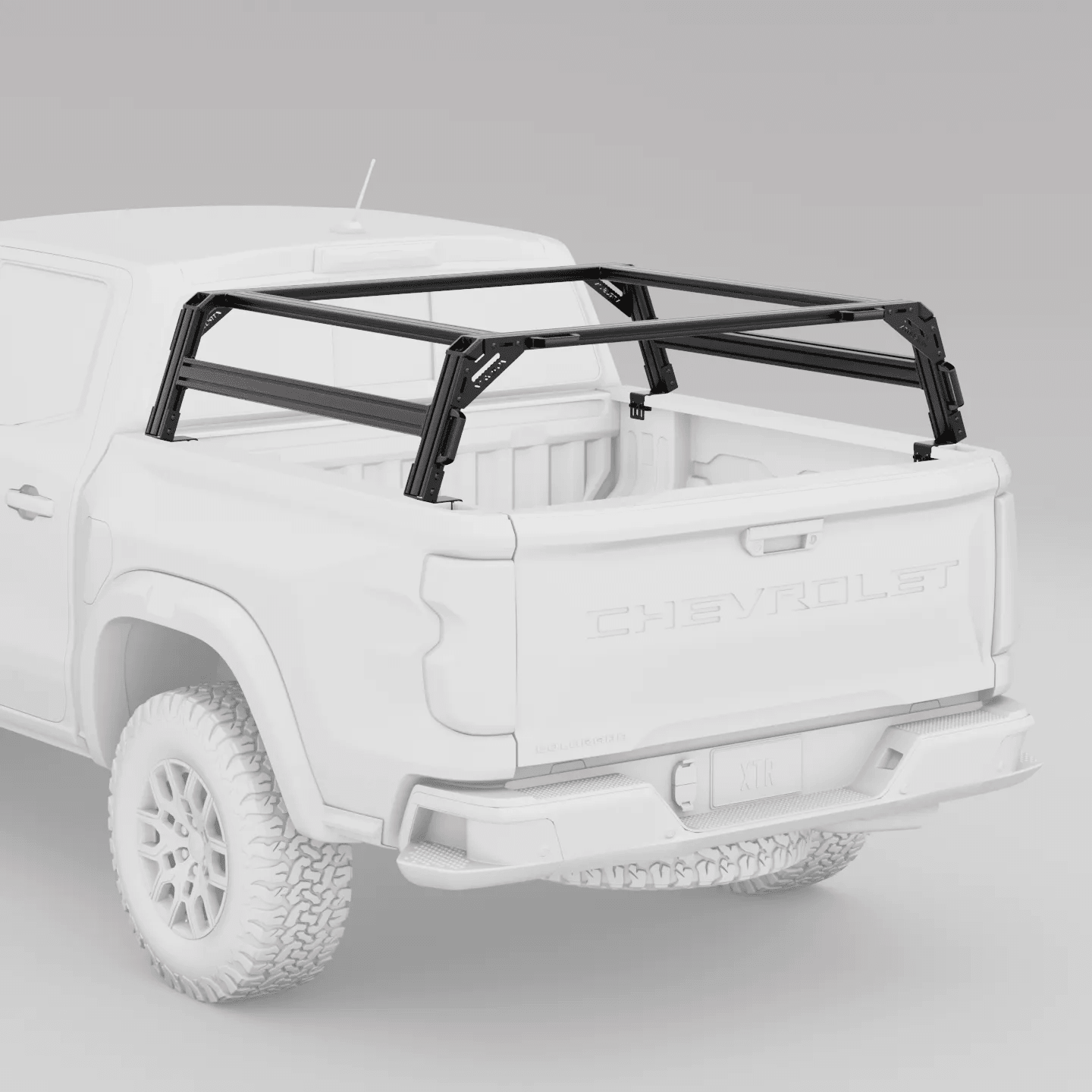 Chevy Colorado / GMC Canyon Pre-configured XTR1 Bed Rack - Spirit of 1876 - Xtrusion Overland