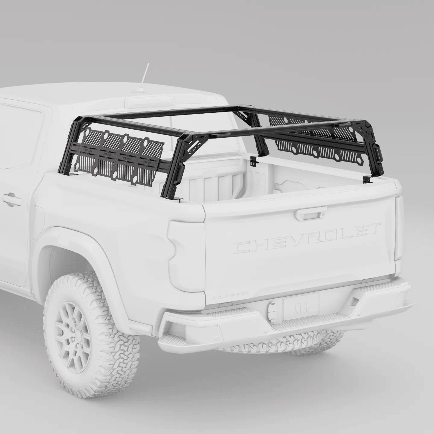 Chevy Colorado / GMC Canyon Pre-configured XTR1 Bed Rack - Spirit of 1876 - Xtrusion Overland