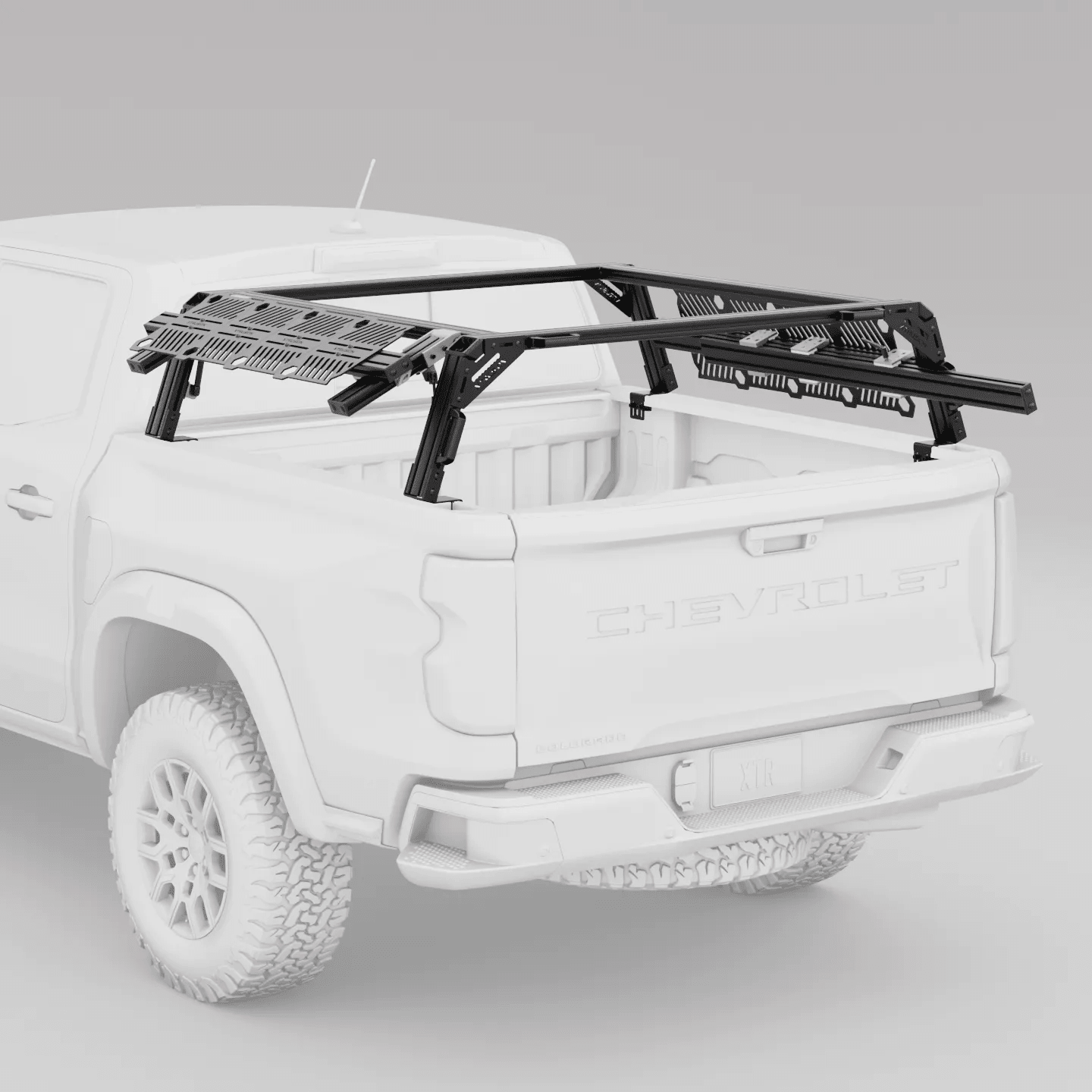 Chevy Colorado / GMC Canyon Pre-configured XTR1 Bed Rack - Spirit of 1876 - Xtrusion Overland