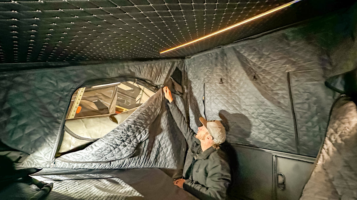 Canopy Camper Insulation Kit | All-Weather Thermal Liner for Overlanding
