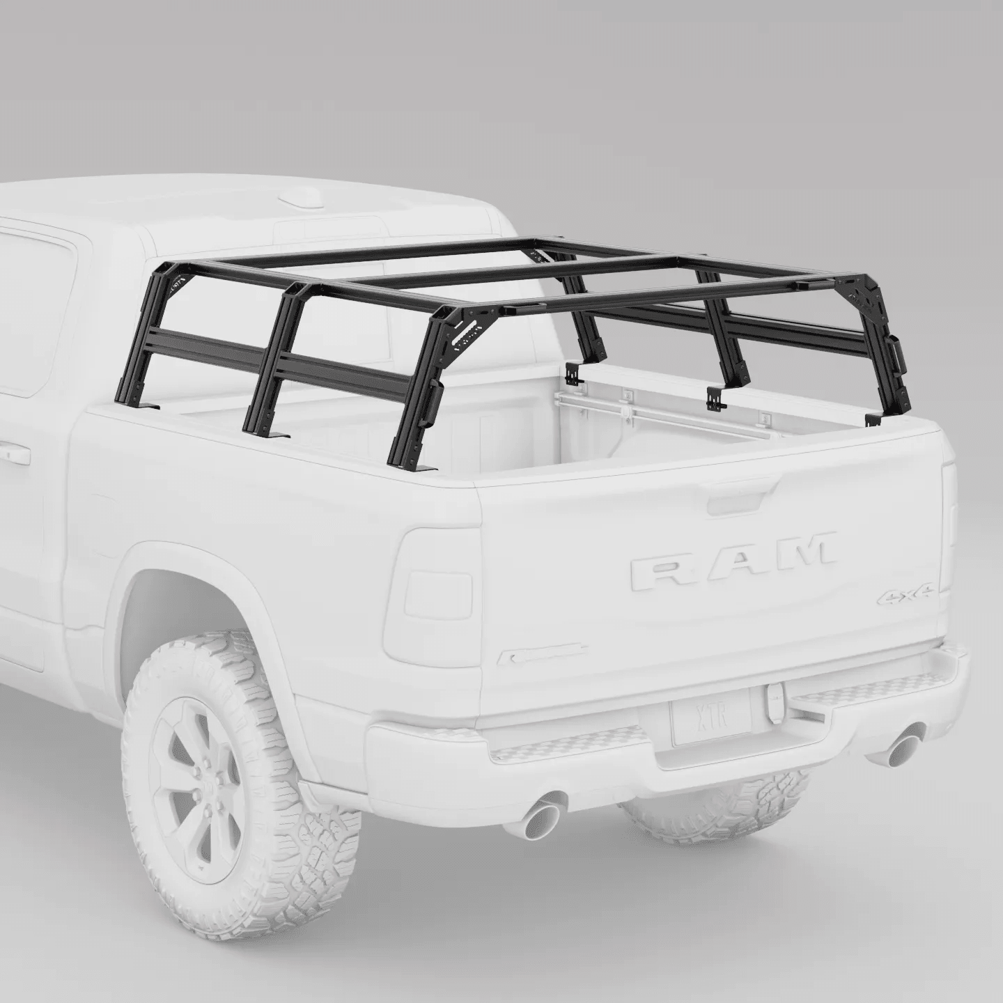 Dodge Ram 2500/3500 HD XTR3 Pre-configured Bed Rack (Tapered Bed) | XTR3 - Spirit of 1876 - Xtrusion Overland