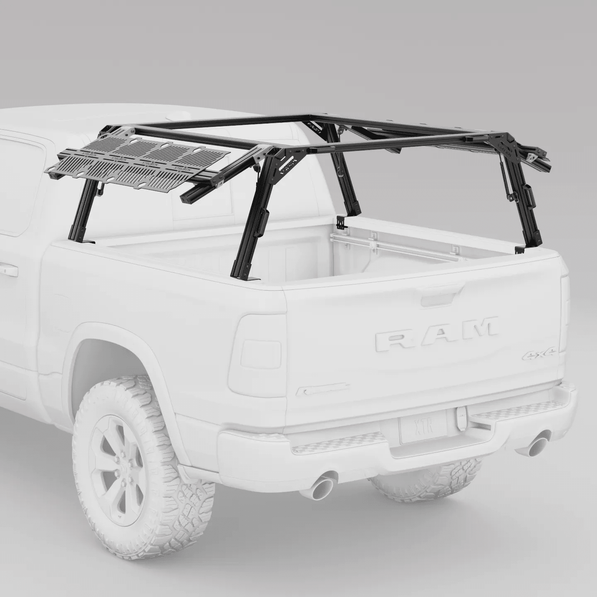 Dodge Ram 1500 Pre-configured XTR1 Bed Rack (Tapered Bed) - Spirit of 1876 - Xtrusion Overland