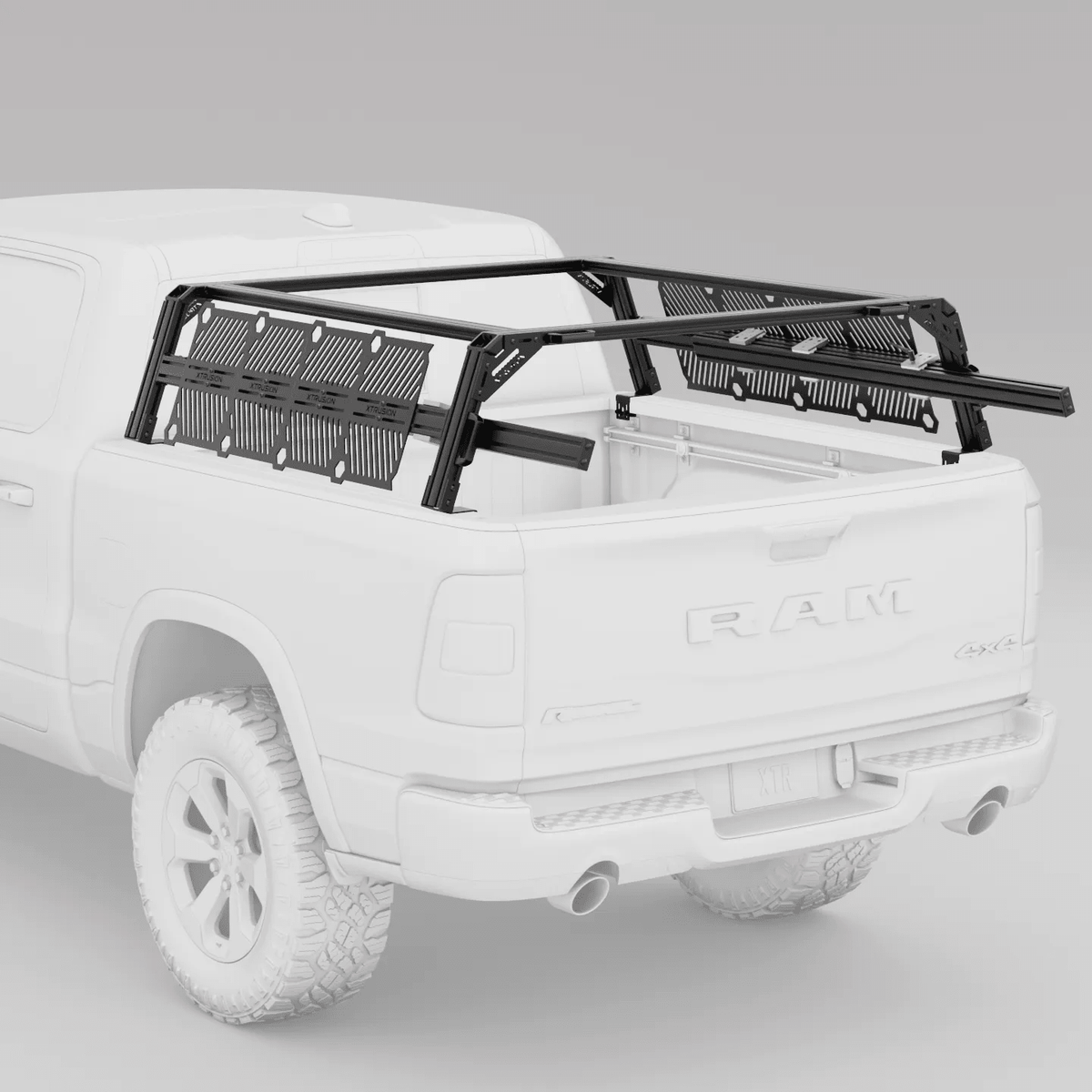 Dodge Ram 2500/3500 HD Pre-configured XTR1 Bed Rack (Straight Bed) - Spirit of 1876 - Xtrusion Overland