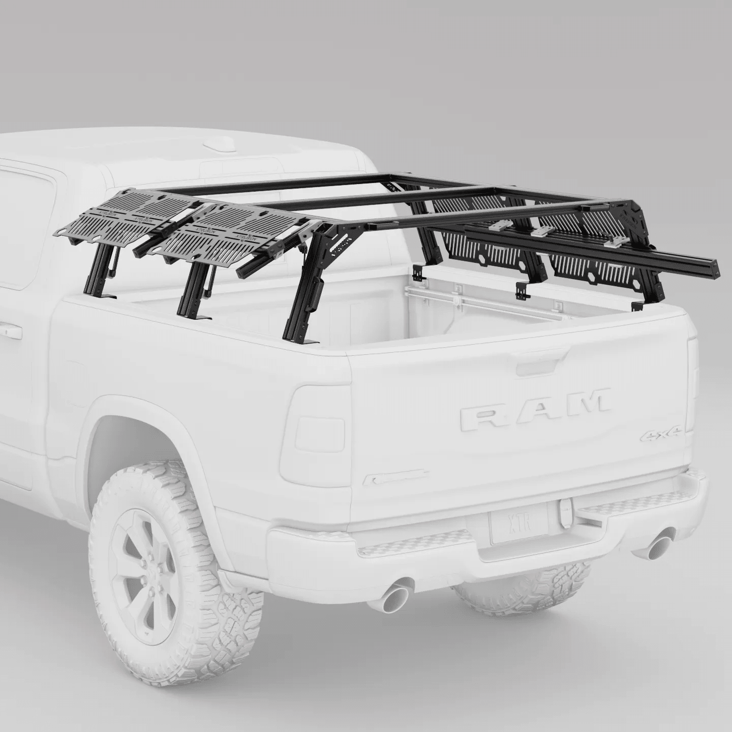 Dodge Ram 2500/3500 HD XTR3 Pre-configured Bed Rack (Straight Bed) | XTR3 - Spirit of 1876 - Xtrusion Overland