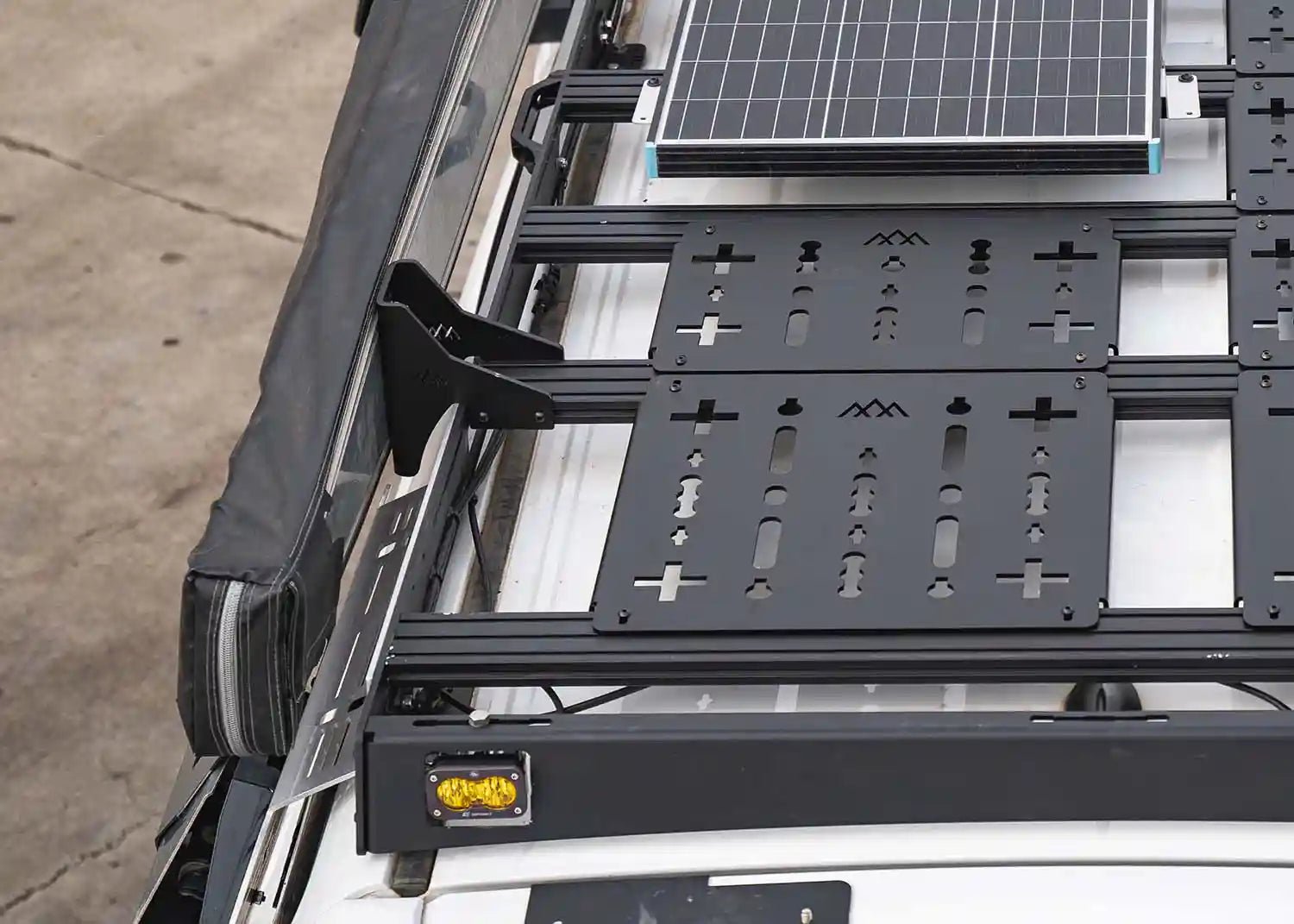 HD Awning Brackets for DRIFTR Roof Racks - Spirit of 1876 - Backwoods Adventure Mods