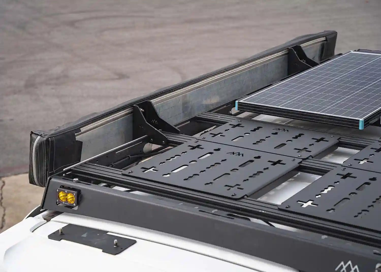 HD Awning Brackets for DRIFTR Roof Racks - Spirit of 1876 - Backwoods Adventure Mods