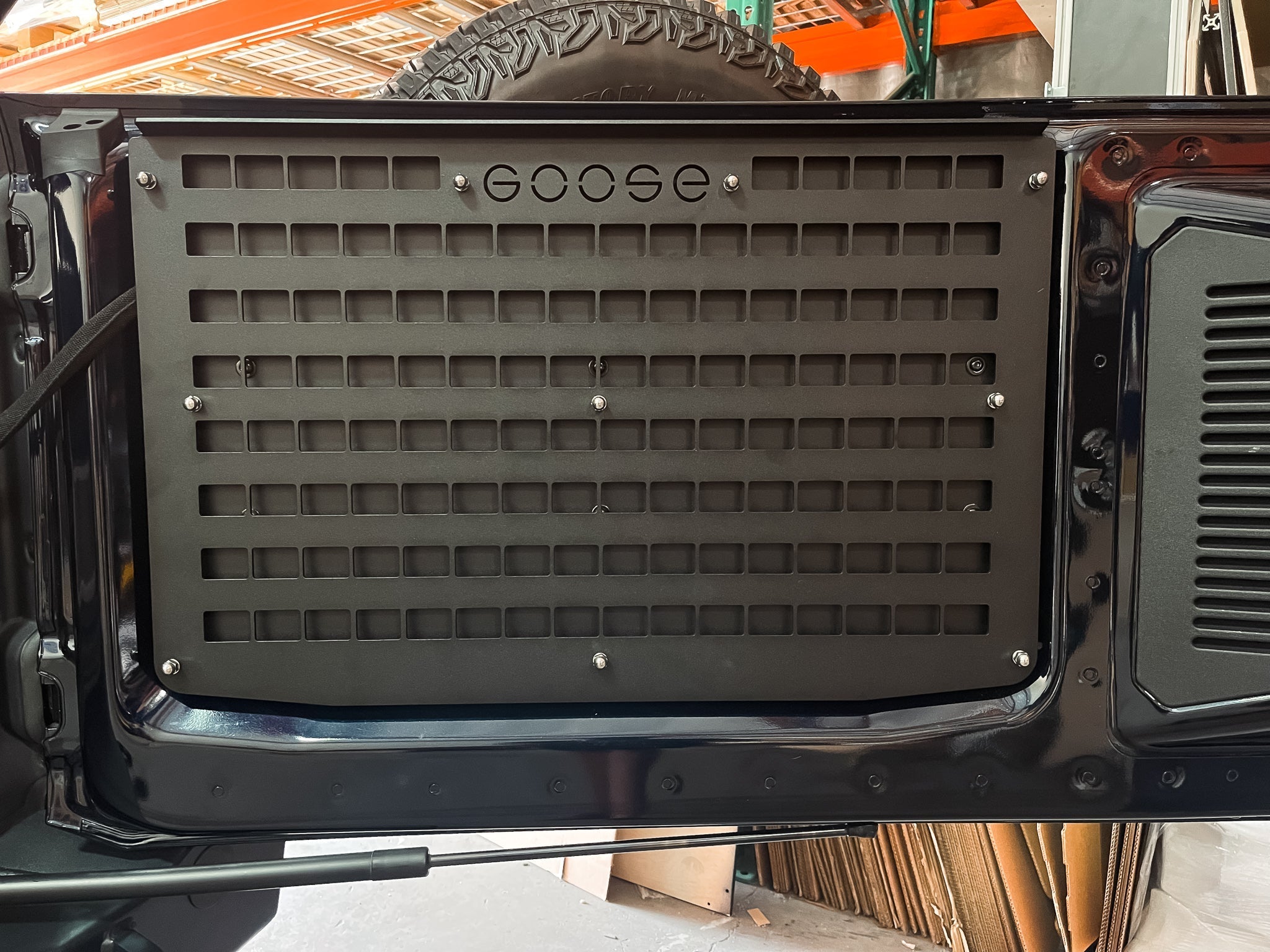 Ford Bronco 2021 - Present 6 Gen. Tailgate Molle Panel - Spirit of 1876 - Goose Gear