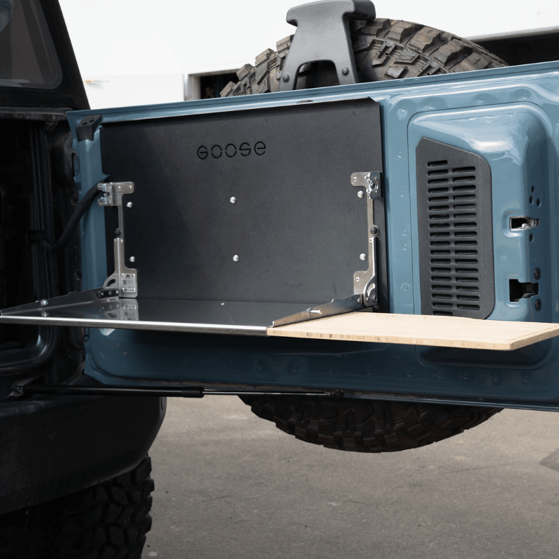 Ford Bronco 2021 - Present 6th Gen. - Tailgate Table - Spirit of 1876 - Goose Gear