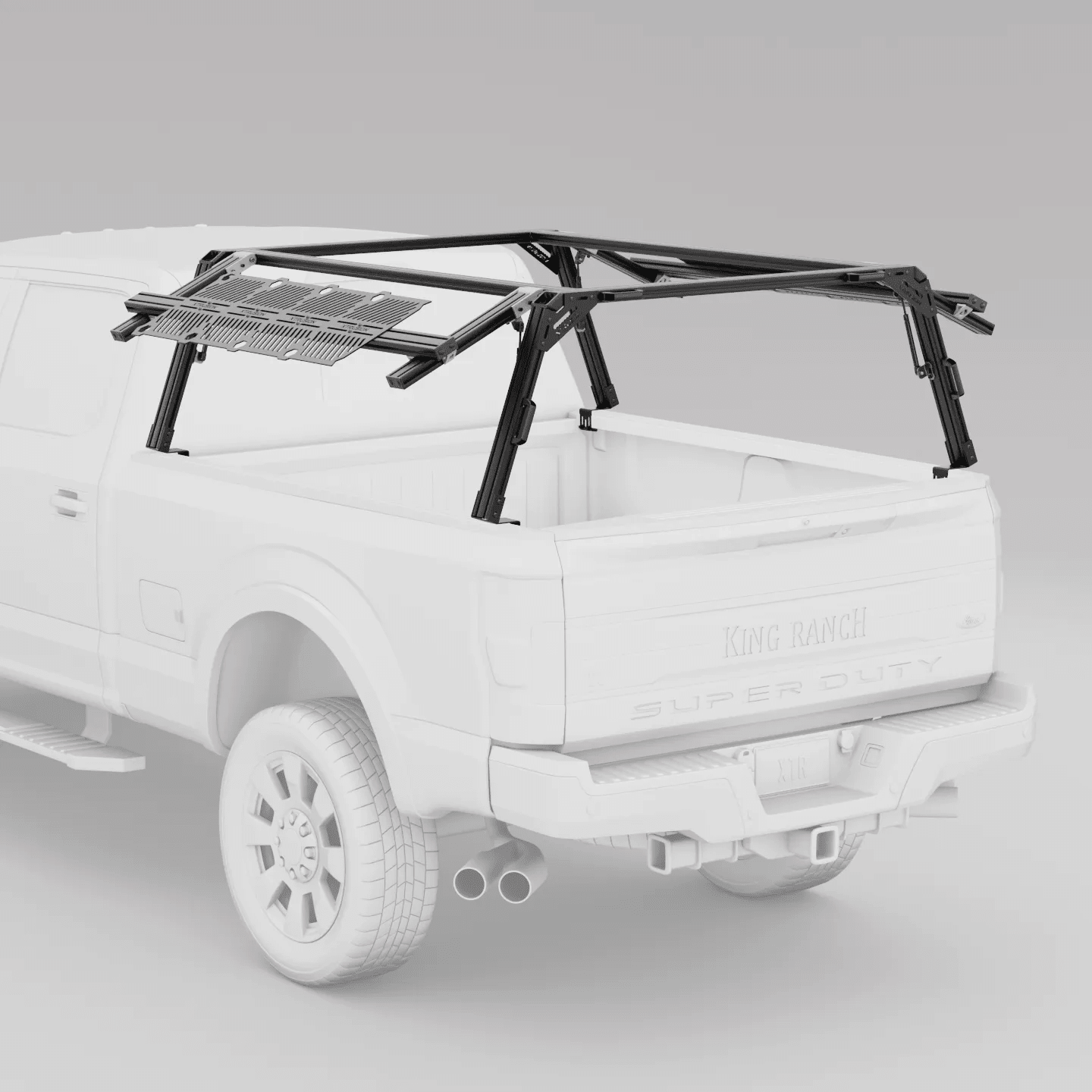 Ford F-250 / F-350 Super Duty Pre-configured XTR1 Bed Rack - Spirit of 1876 - Xtrusion Overland