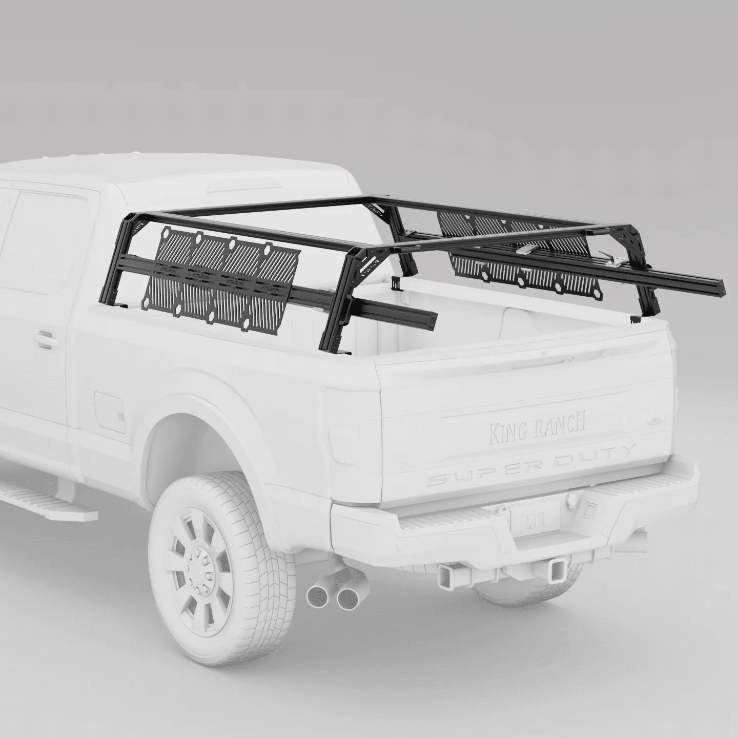 Ford F-250 / F-350 Super Duty Pre-configured XTR1 Bed Rack - Spirit of 1876 - Xtrusion Overland