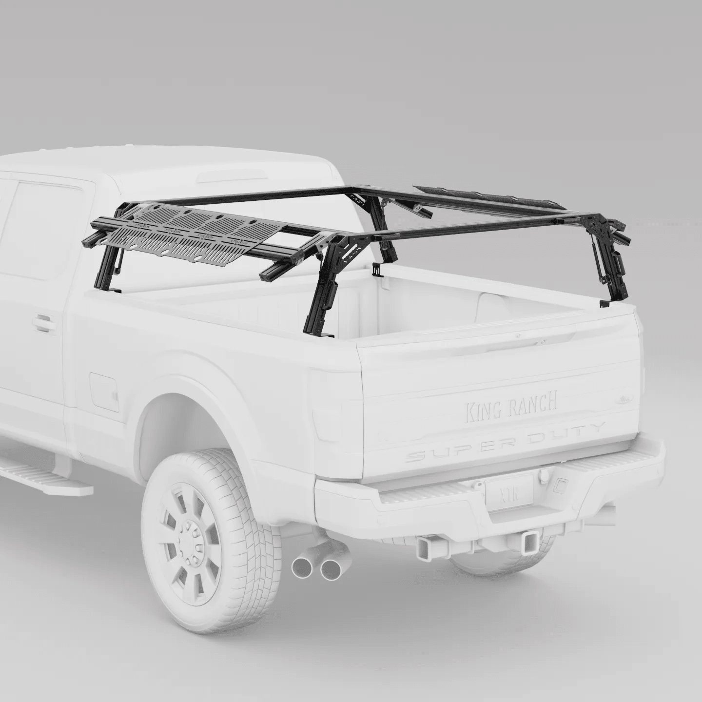Ford F-250 / F-350 Super Duty Pre-configured XTR1 Bed Rack - Spirit of 1876 - Xtrusion Overland