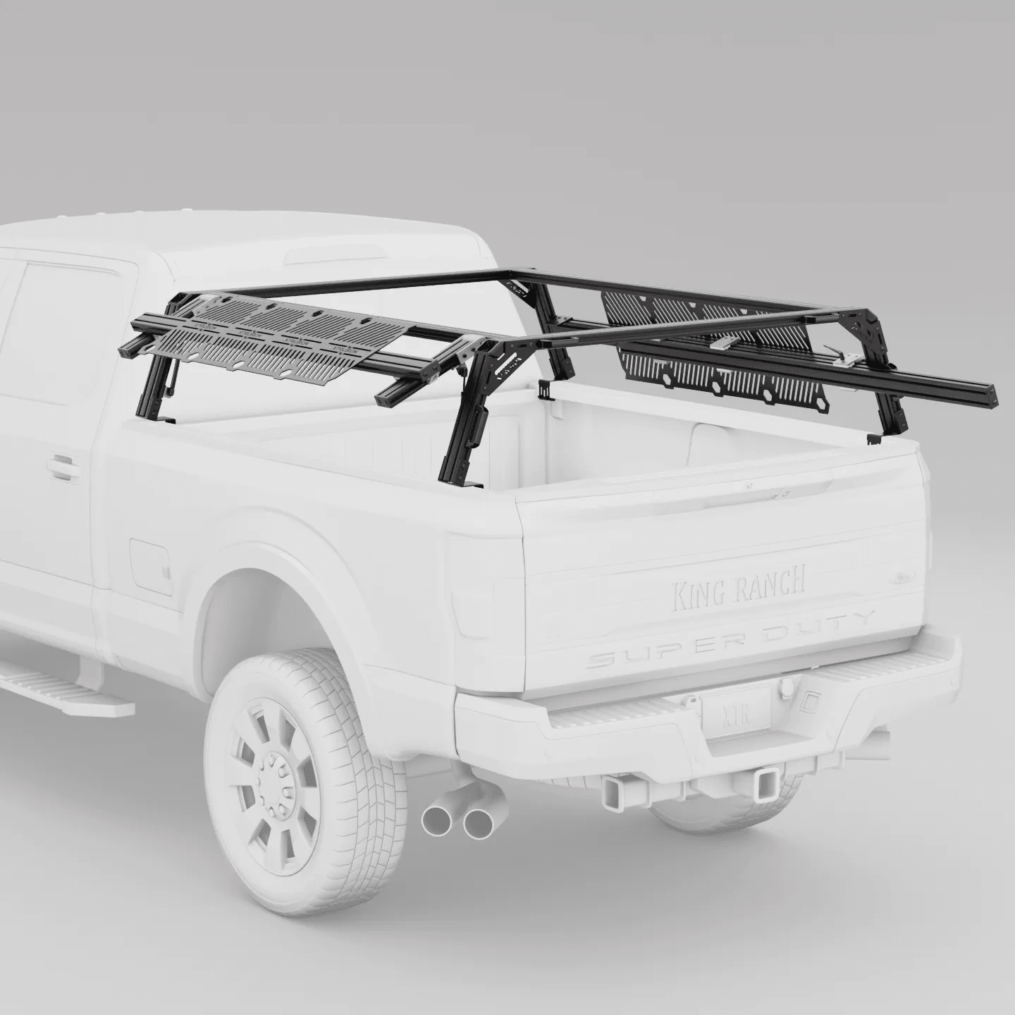 Ford F-250 / F-350 Super Duty Pre-configured XTR1 Bed Rack - Spirit of 1876 - Xtrusion Overland