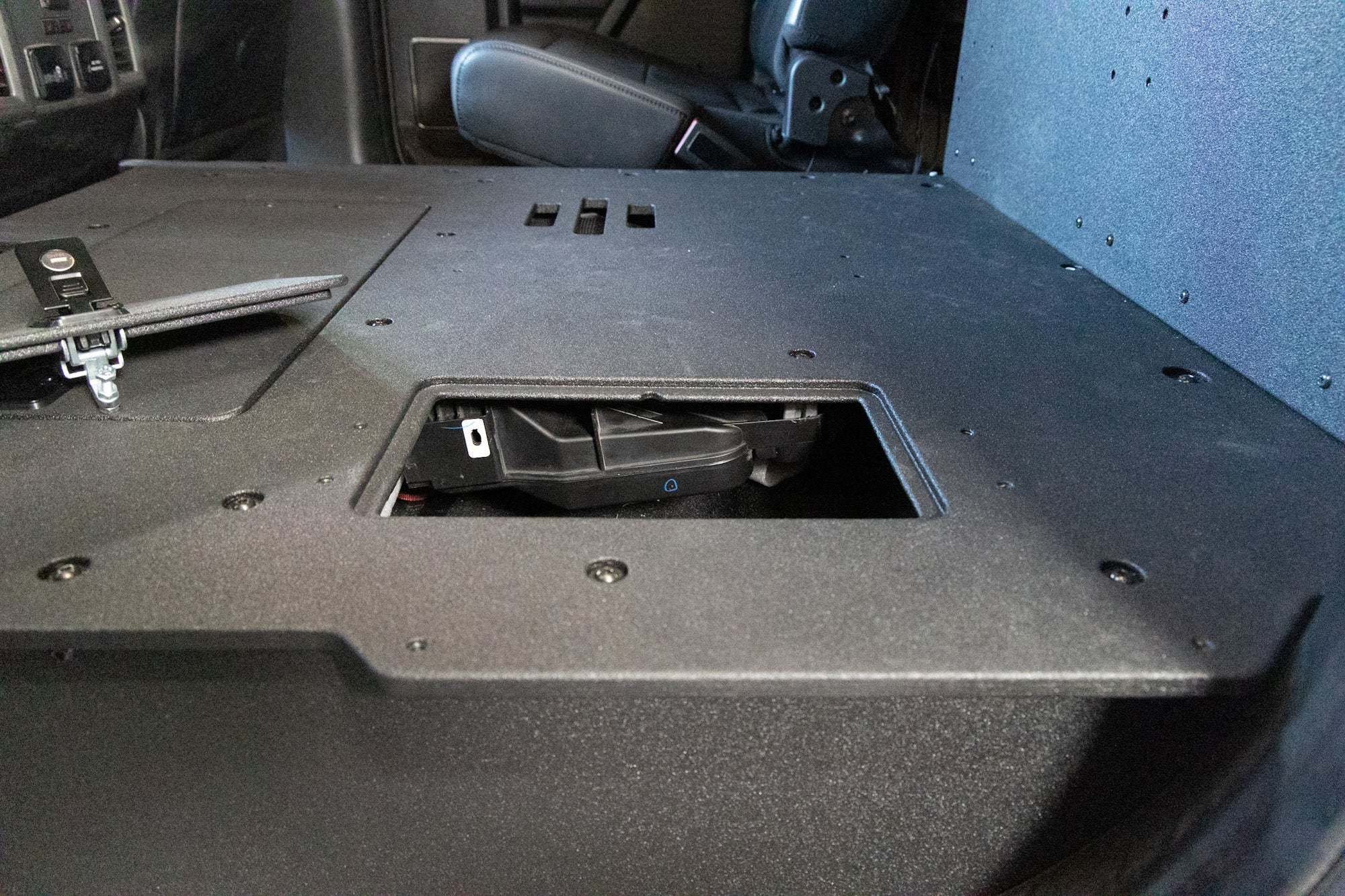 Ford F150 2015 - Present 13th & 14th Gen. SuperCrew - Second Row Seat Delete Plate System - Spirit of 1876 - Goose Gear