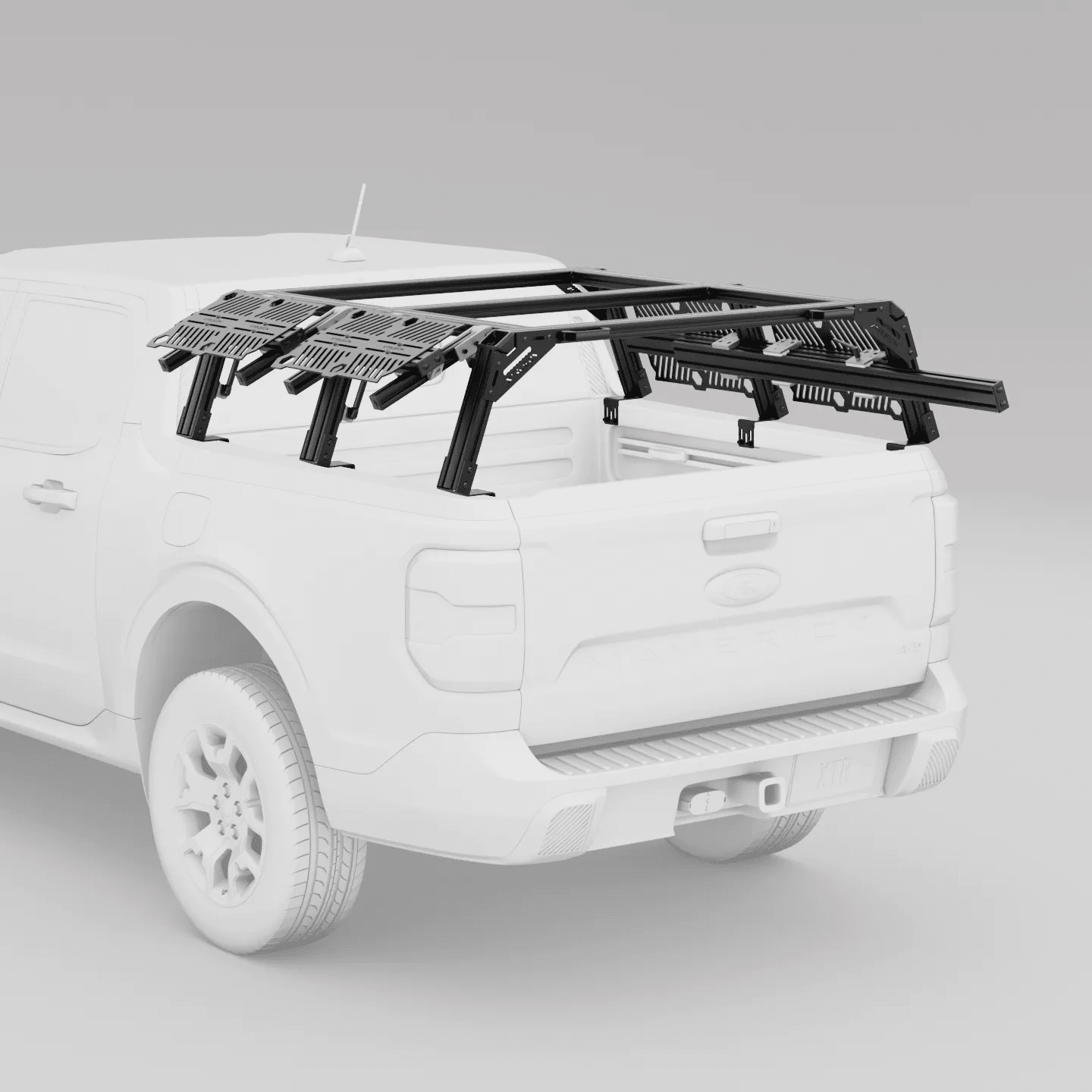 Ford Maverick Bed Rack | XTR3 Popular Builds + MOLLE Packages - Spirit of 1876 - Xtrusion Overland
