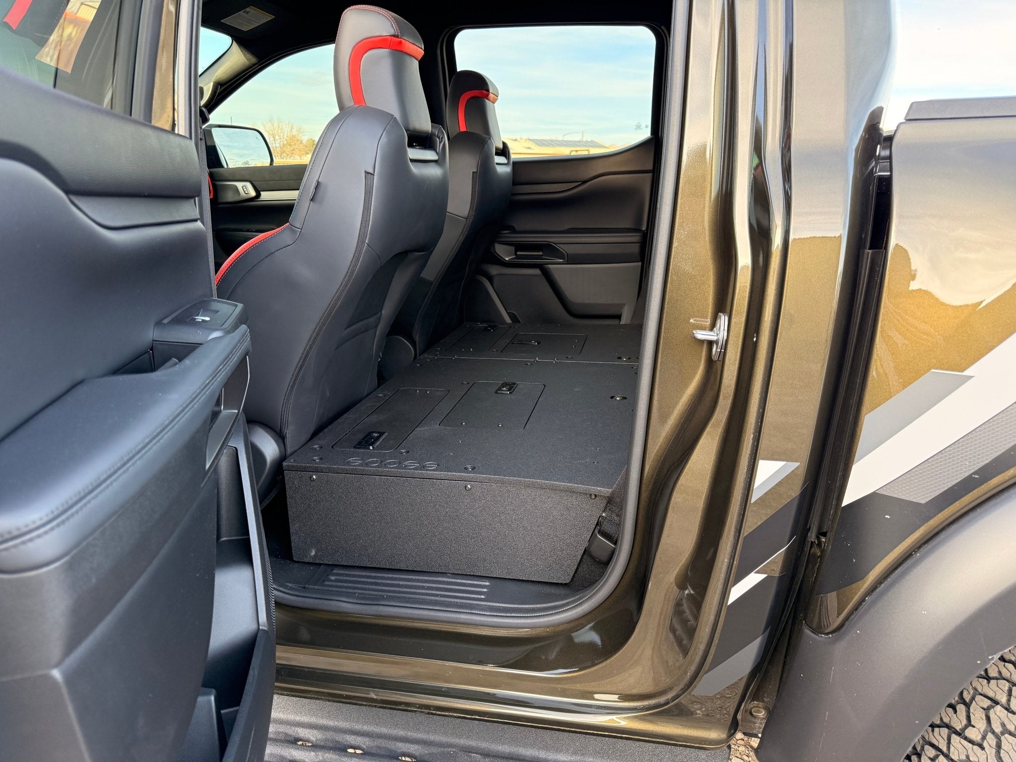 Goose Gear Ford - Ranger - 2024 - Present - Raptor - 1st Gen - T6.2 Platform - Explore Series - Second Row Seat Delete