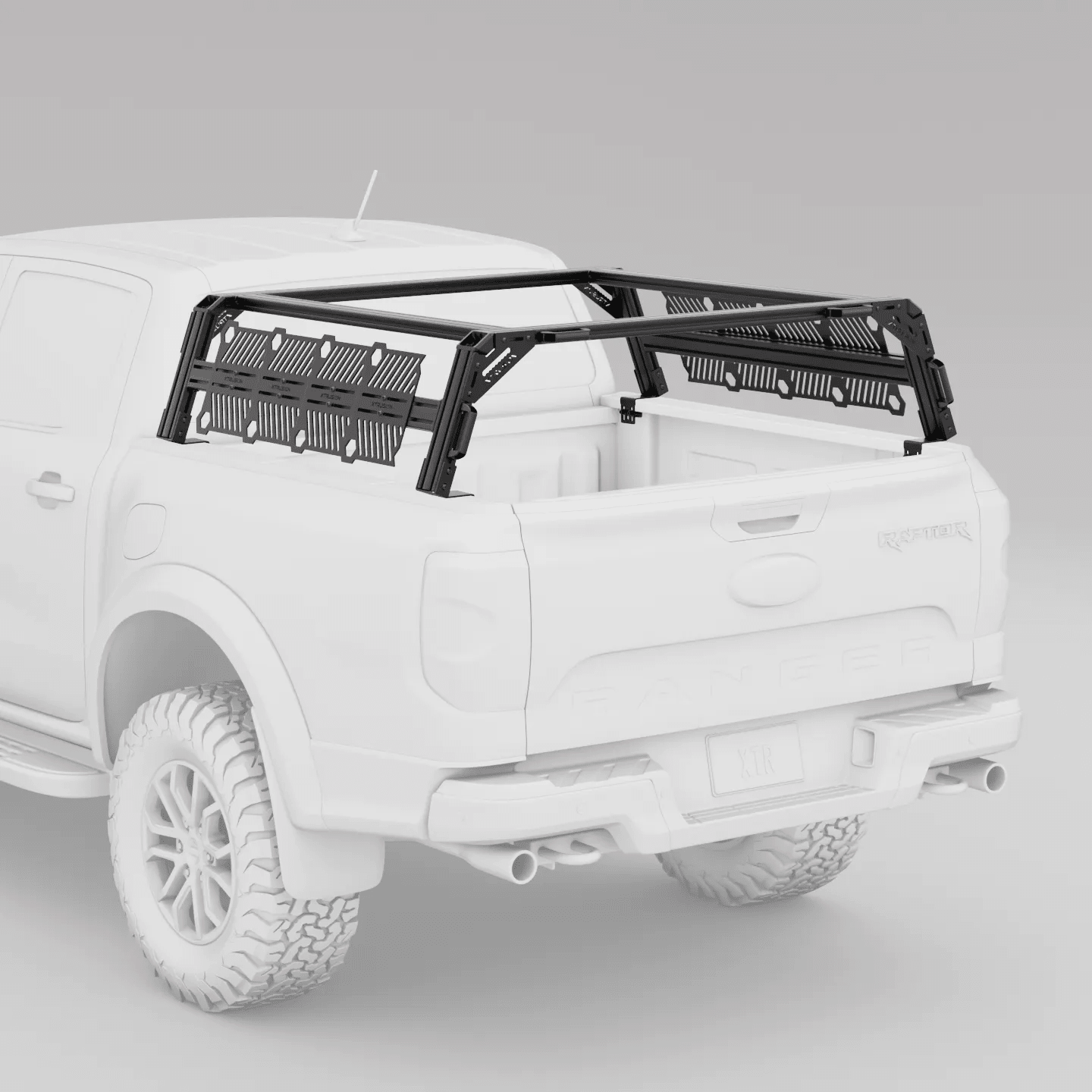 Ford Ranger Pre-configured XTR1 Bed Rack - Spirit of 1876 - Xtrusion Overland