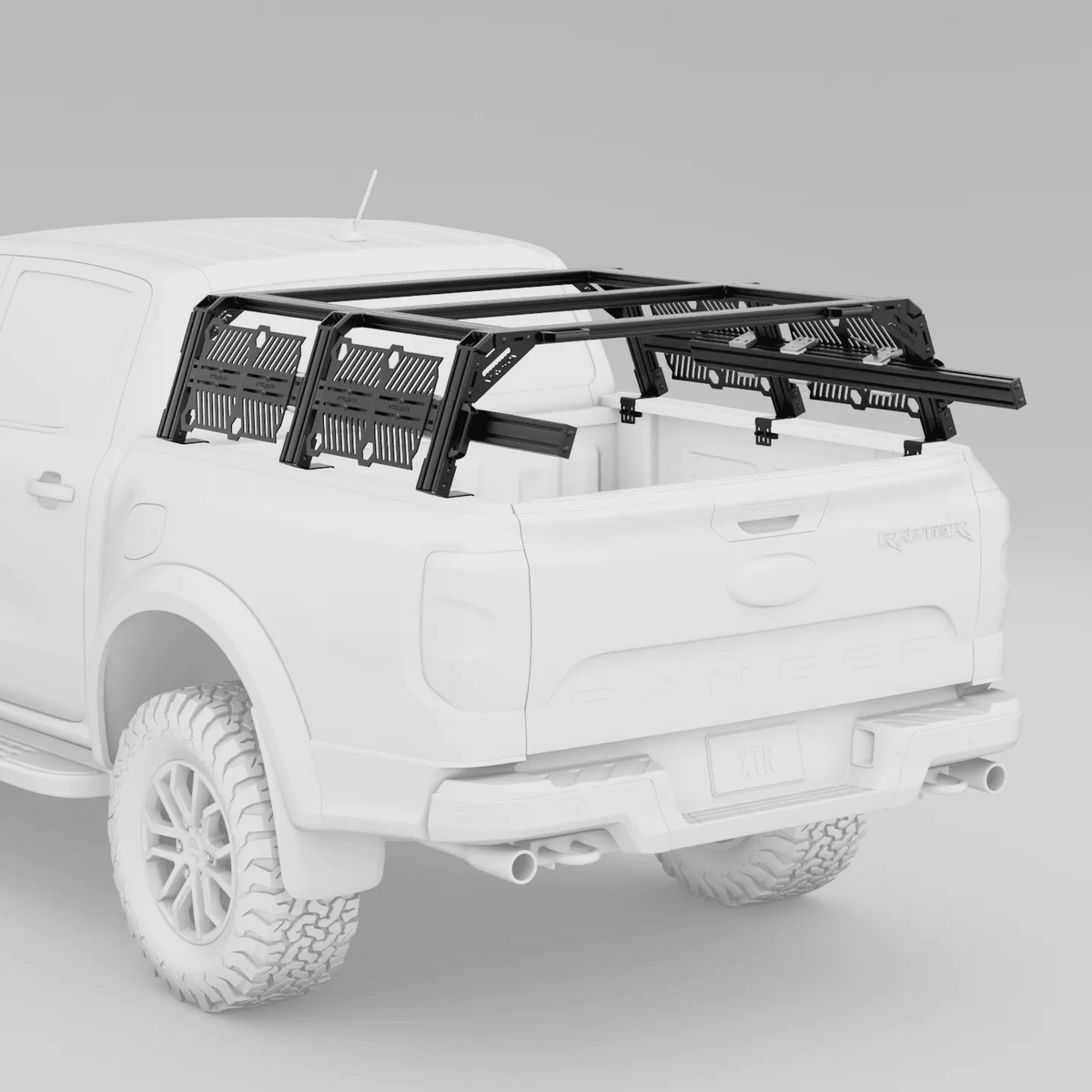 Ford Ranger Pre-configured XTR3 Bed Rack + MOLLE Packages - Spirit of 1876 - Xtrusion Overland