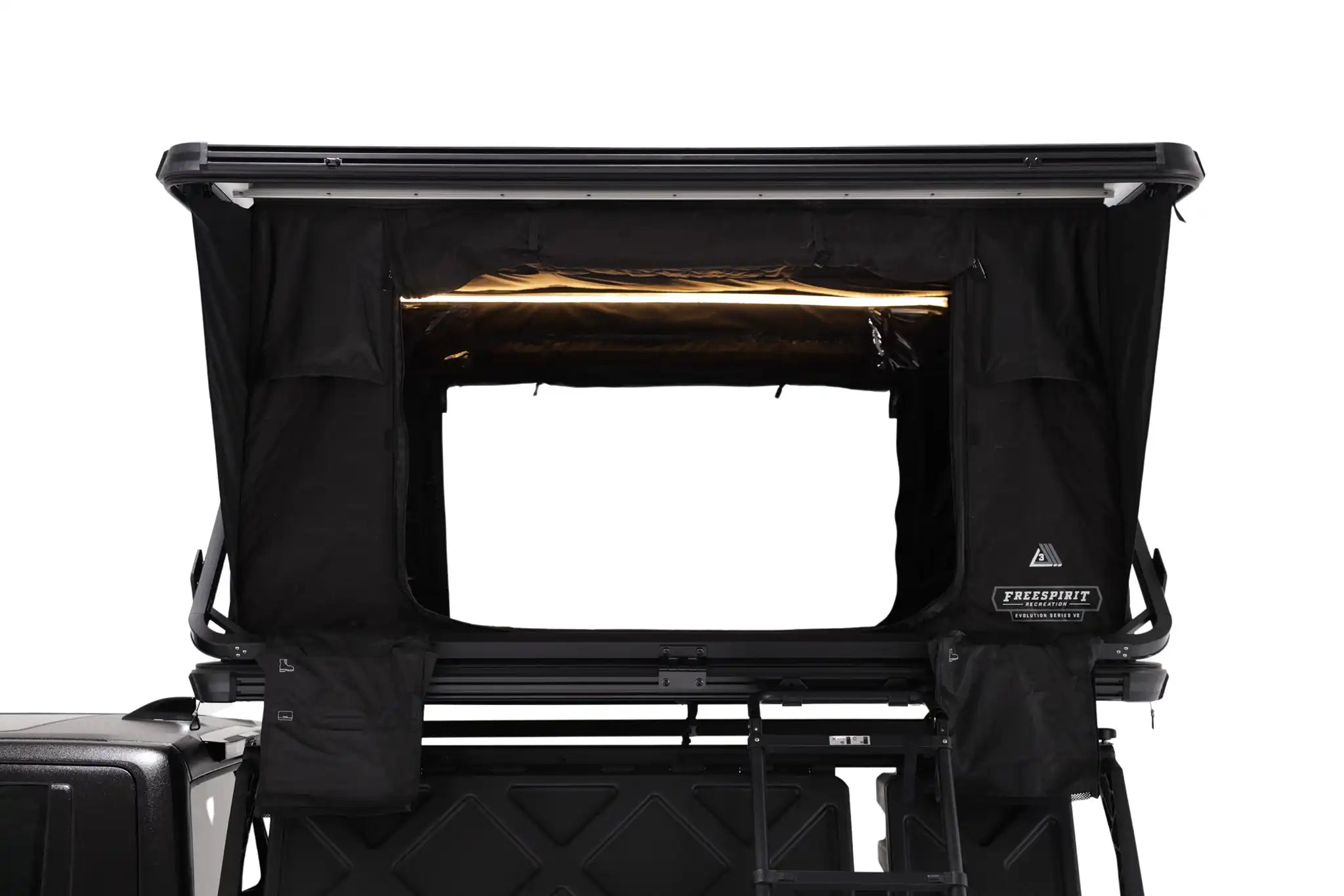 Free Spirit Recreation Evolution V3 XL - Rooftop Tent - Spirit of 1876 - Backwoods Adventure Mods