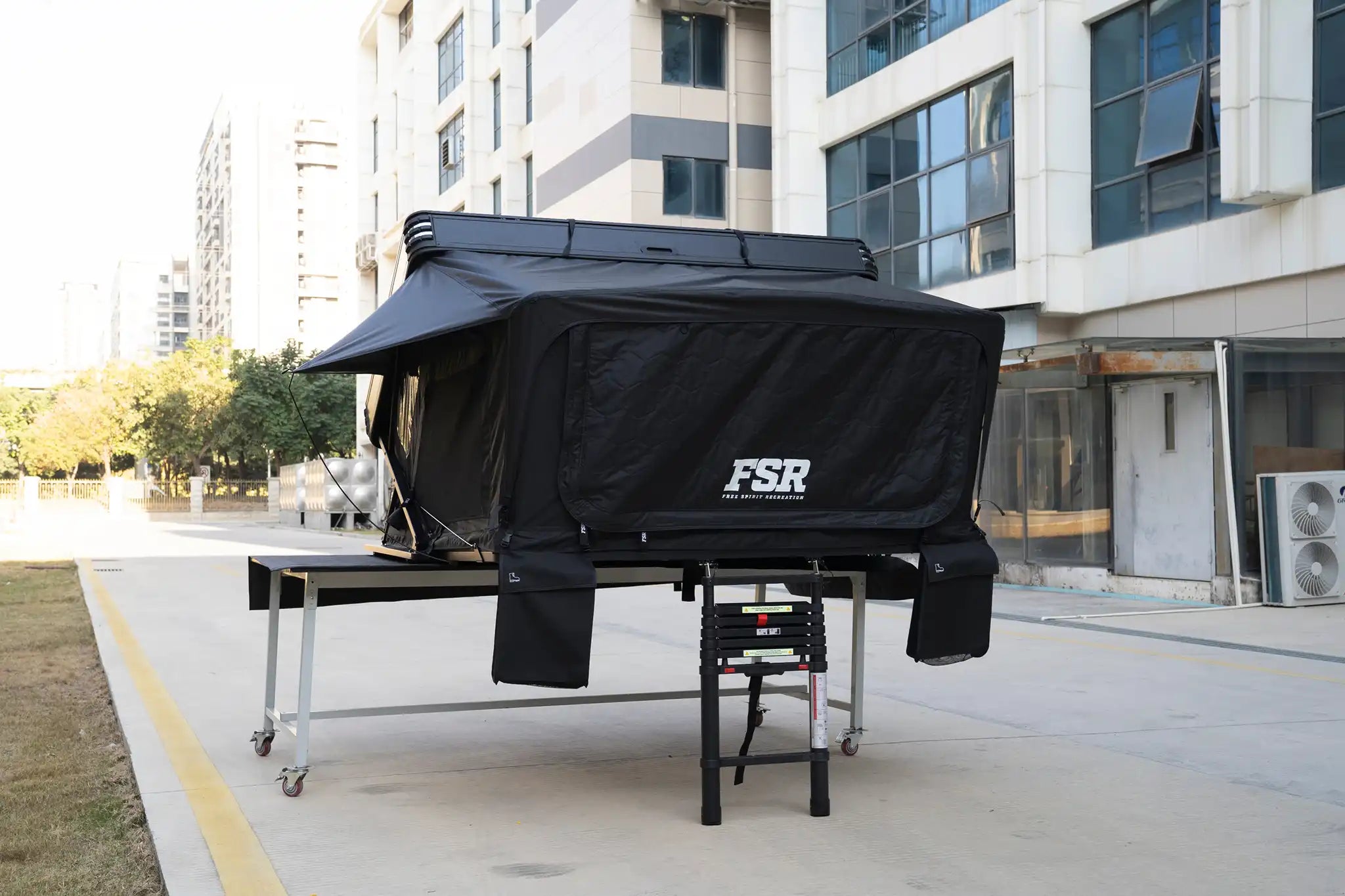 Free Spirit Recreation Kali King - Rooftop Tent - Spirit of 1876 - Backwoods Adventure Mods