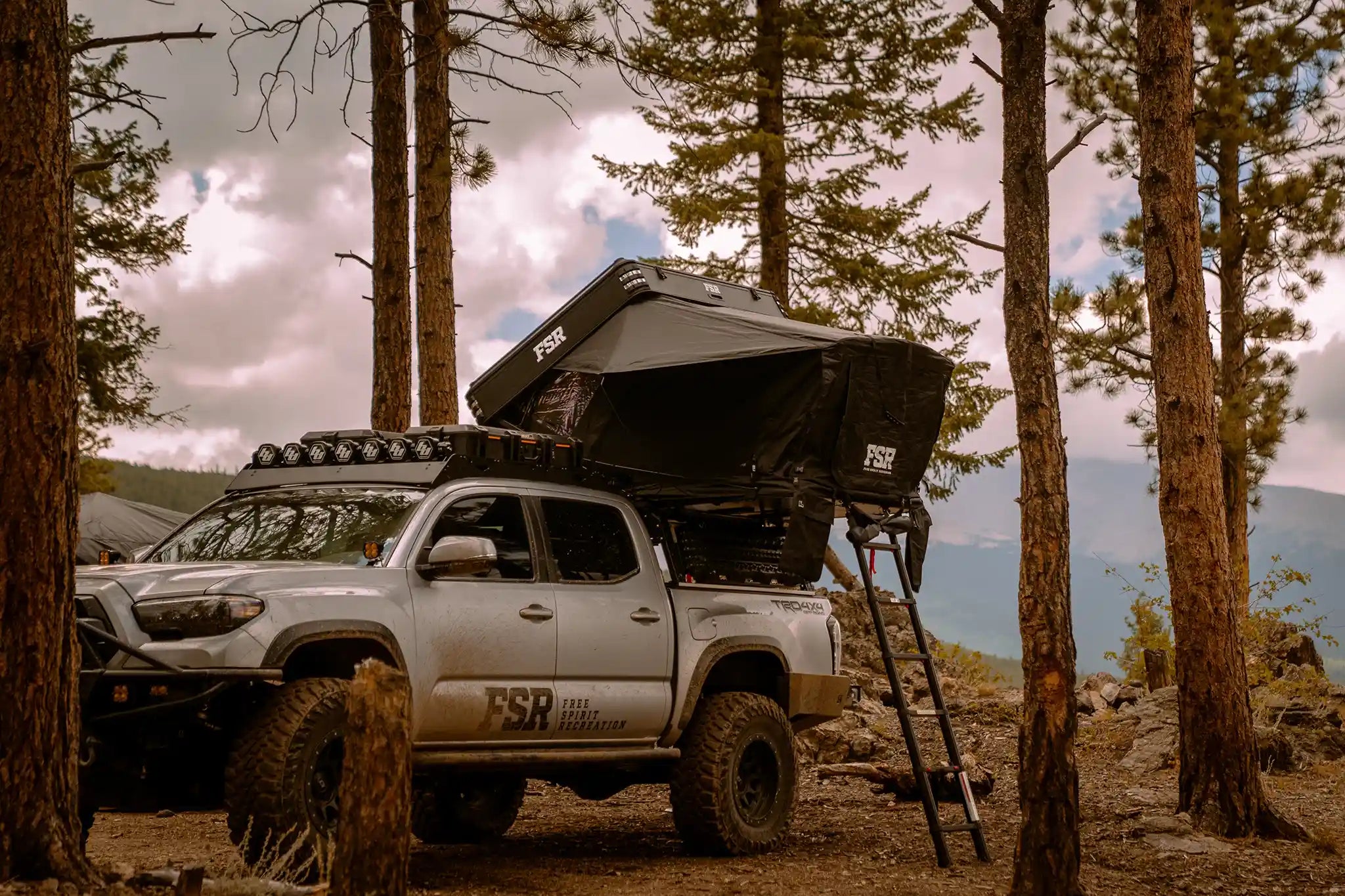 Free Spirit Recreation Kali - Rooftop Tent - Spirit of 1876 - Backwoods Adventure Mods