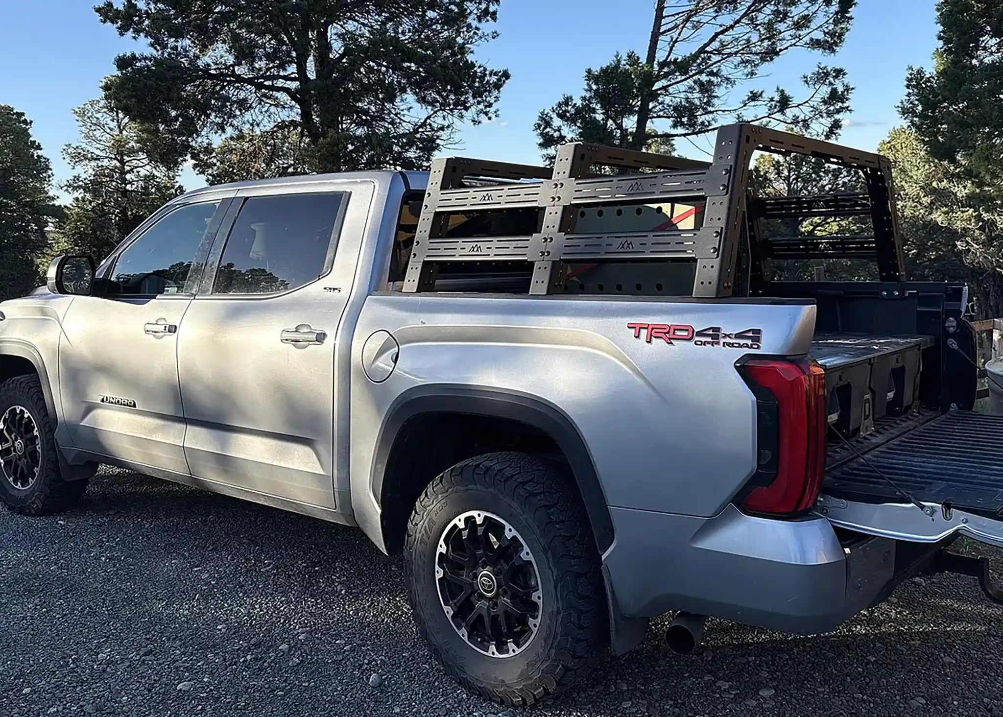 Toyota Tundra Bed Rack - Full Height - Spirit of 1876 - Backwoods Adventure Mods