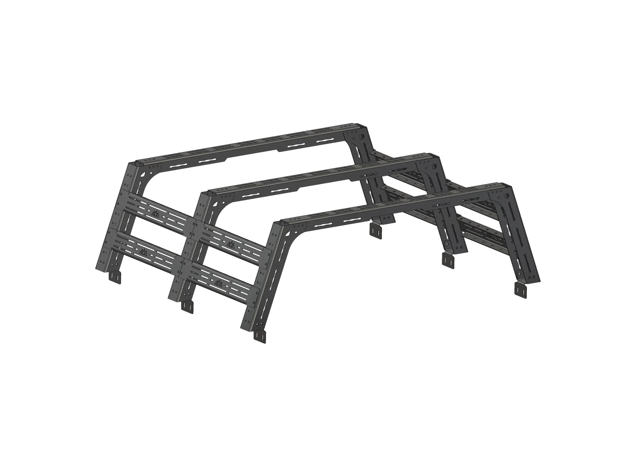Toyota Tundra Bed Rack - Full Height - Spirit of 1876 - Backwoods Adventure Mods