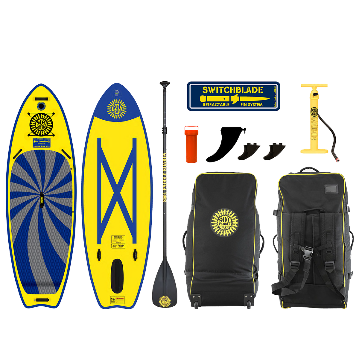 SOLrivershine Inflatable Paddle Board