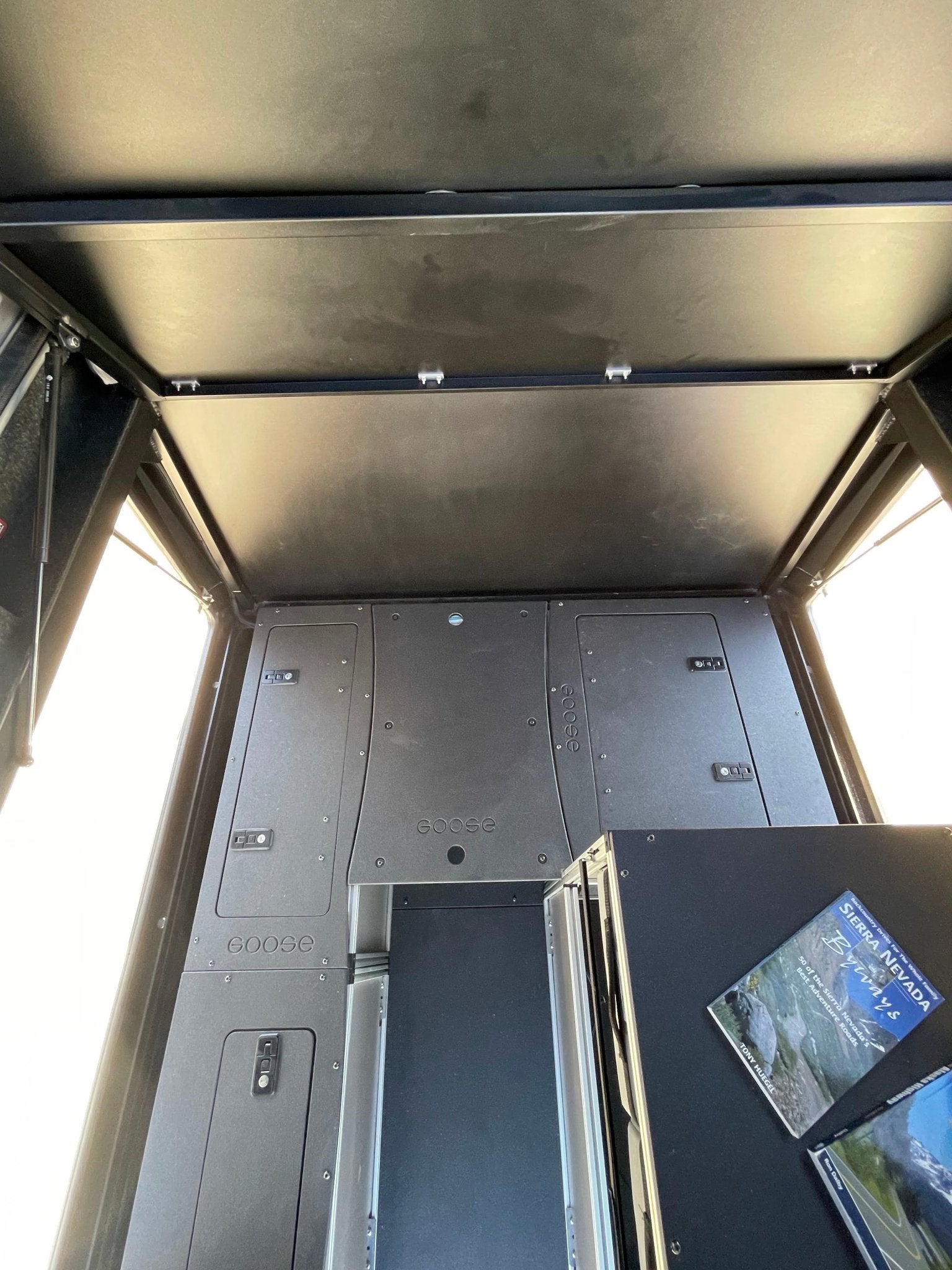 Goose Gear Camper System - Full Size Truck 5'5" Bed - Passenger Side Front Utility Module - Spirit of 1876 - Goose Gear
