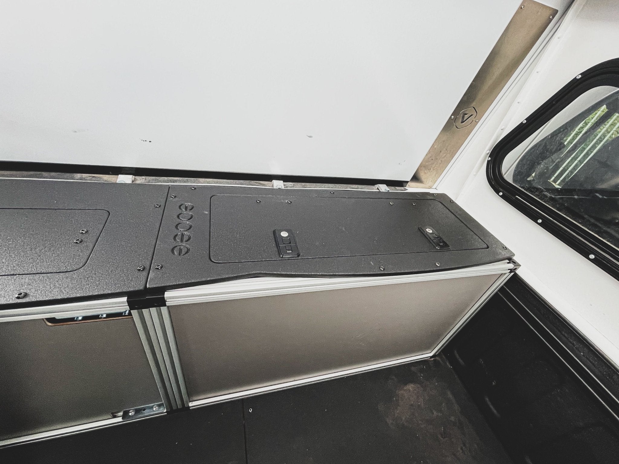 Goose Gear Camper System - Midsize Truck 5 Ft. Bed - Driver Side Front Utility Module - Spirit of 1876 - Goose Gear