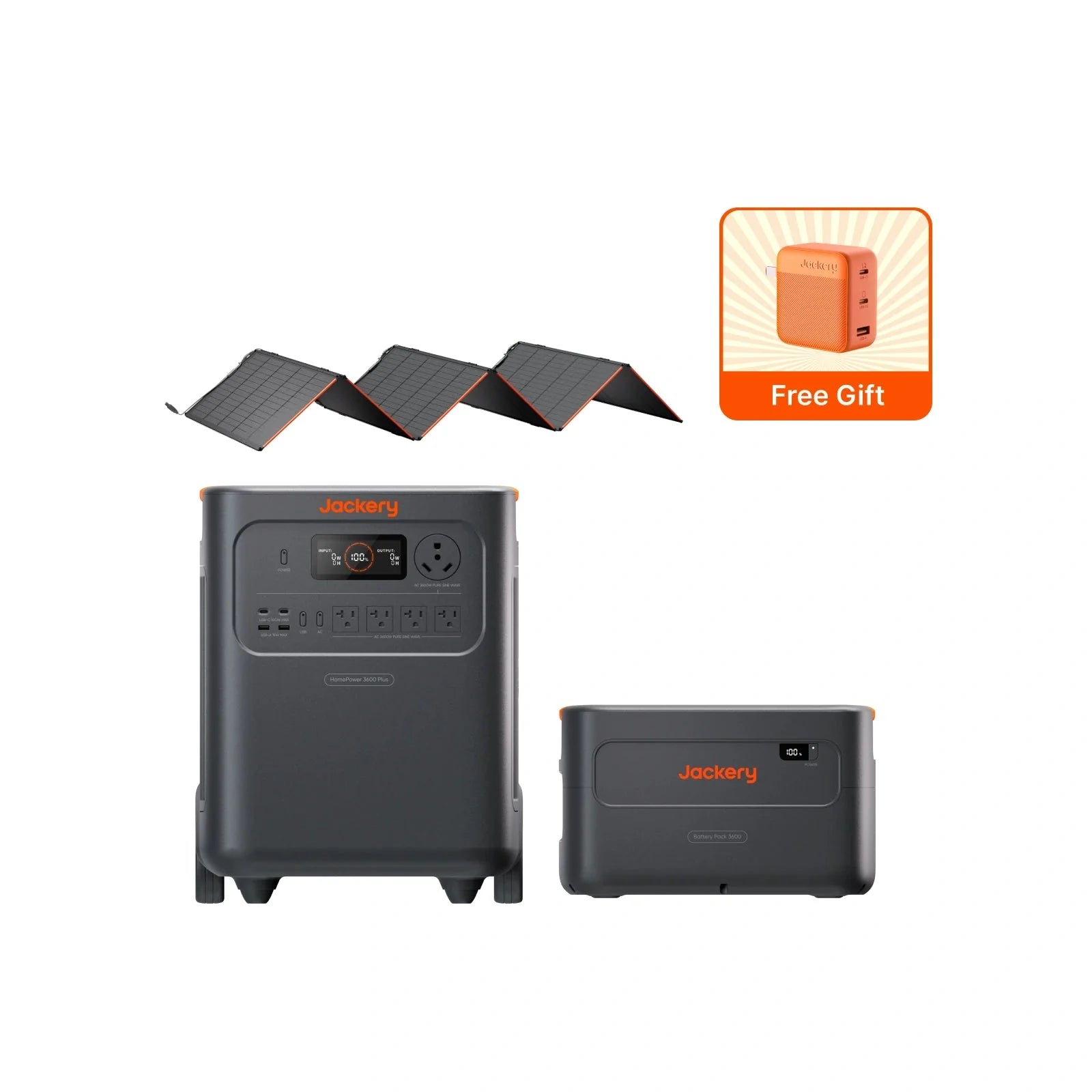 Jackery Solar Generator HomePower 3600 Plus - Spirit of 1876 - Jackery