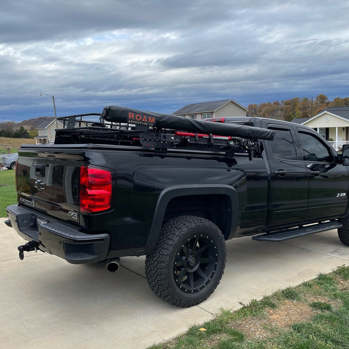 Silverado & Sierra 1500/2500/3500 (2007 - Present), Low Profile Bed Rack