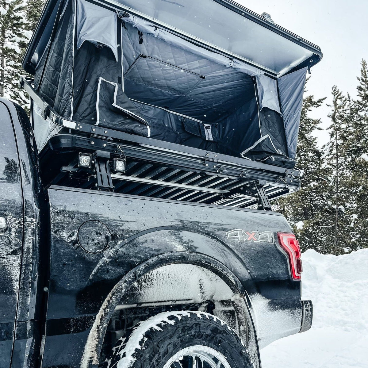 F150, F250, F350 - Bed Rack For Covers with T-slots