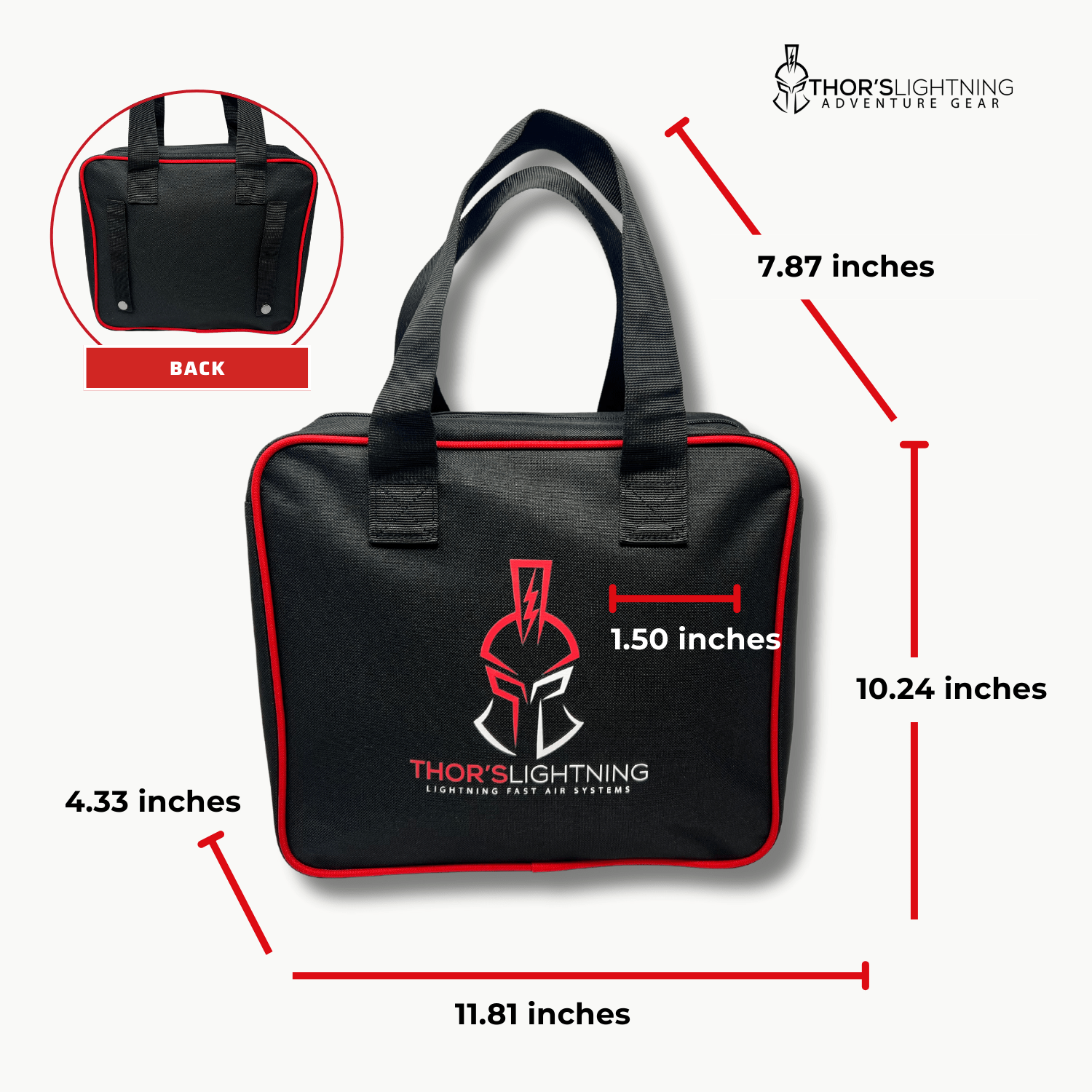 Thor's Lightning Gear Storage Bag - Spirit of 1876Thor's Lightning Air Systems