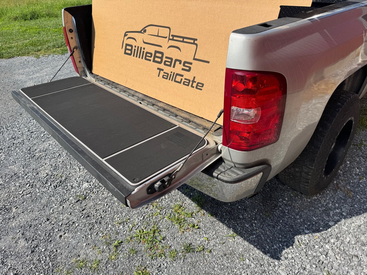 BillieBars -Silverado/Sierra 1500, 2500, 3500 Tailgate Cover (2007-2013) - Spirit of 1876 - BillieBars