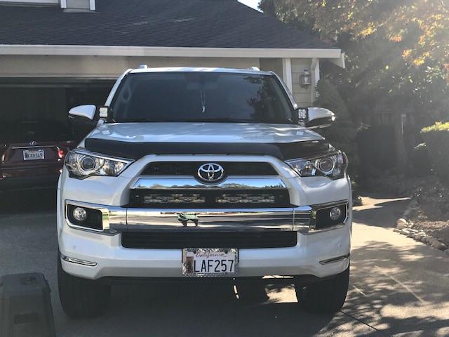 32" Hidden Grille LED Light Bar Brackets Kit Fits 2014-2024 Toyota 4Runner