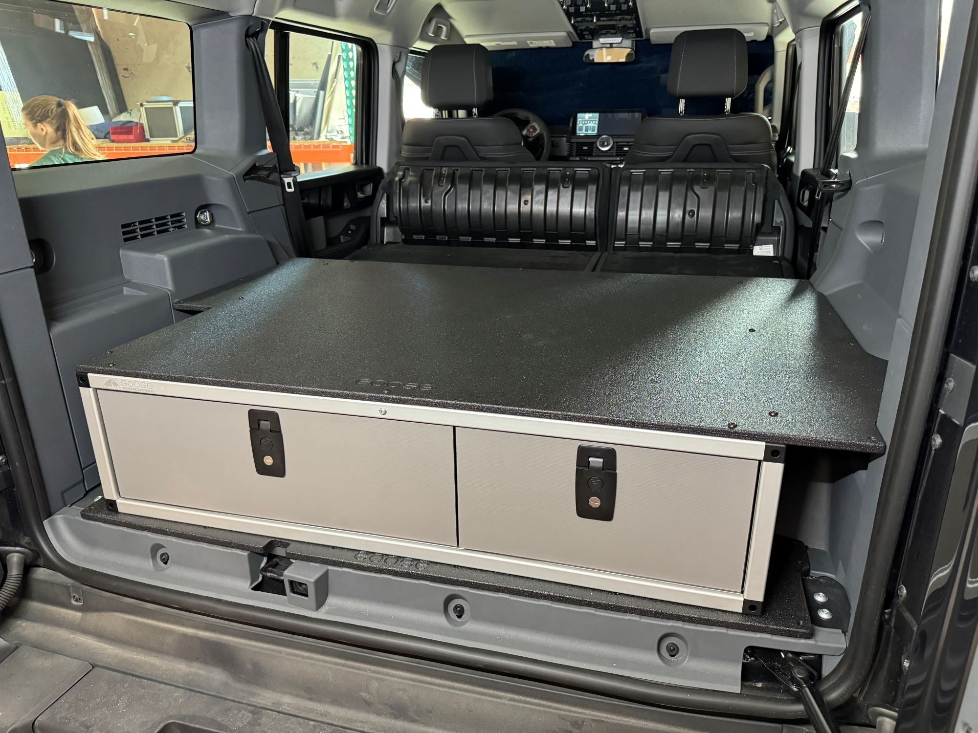 Ineos - Grenadier - 2024 - Present - 1st Gen - Explore Series - Side X Side Drawer Module w/Fitted Top Plate 41 - 3/8"w x 10"h x 34"d - Spirit of 1876 - Goose Gear