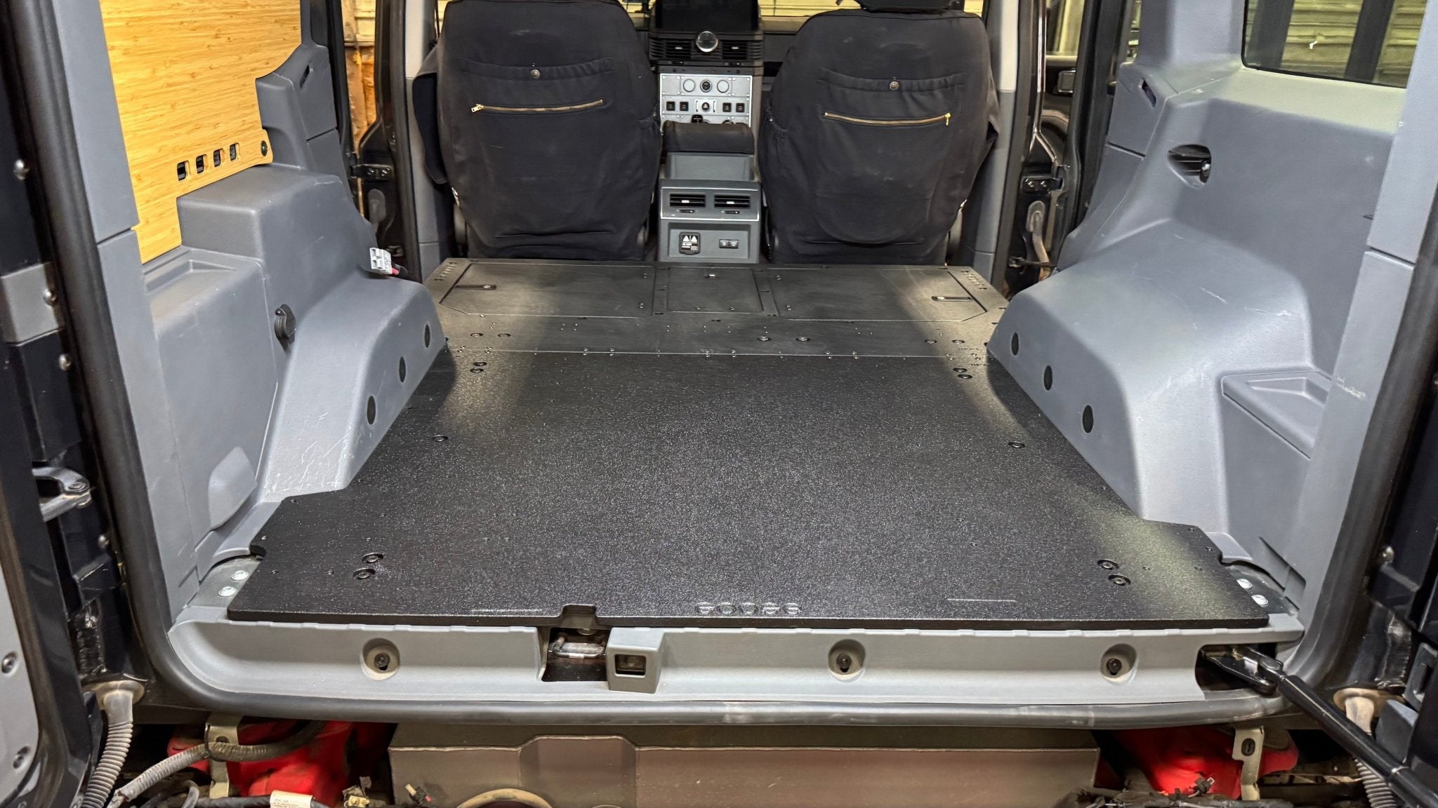 Goose Gear. Ineos - Grenadier - 2024 - Present - 1st Gen - Venture Series - RCI Second Row Seat Delete Plate System - Spirit of 1876Goose Gear