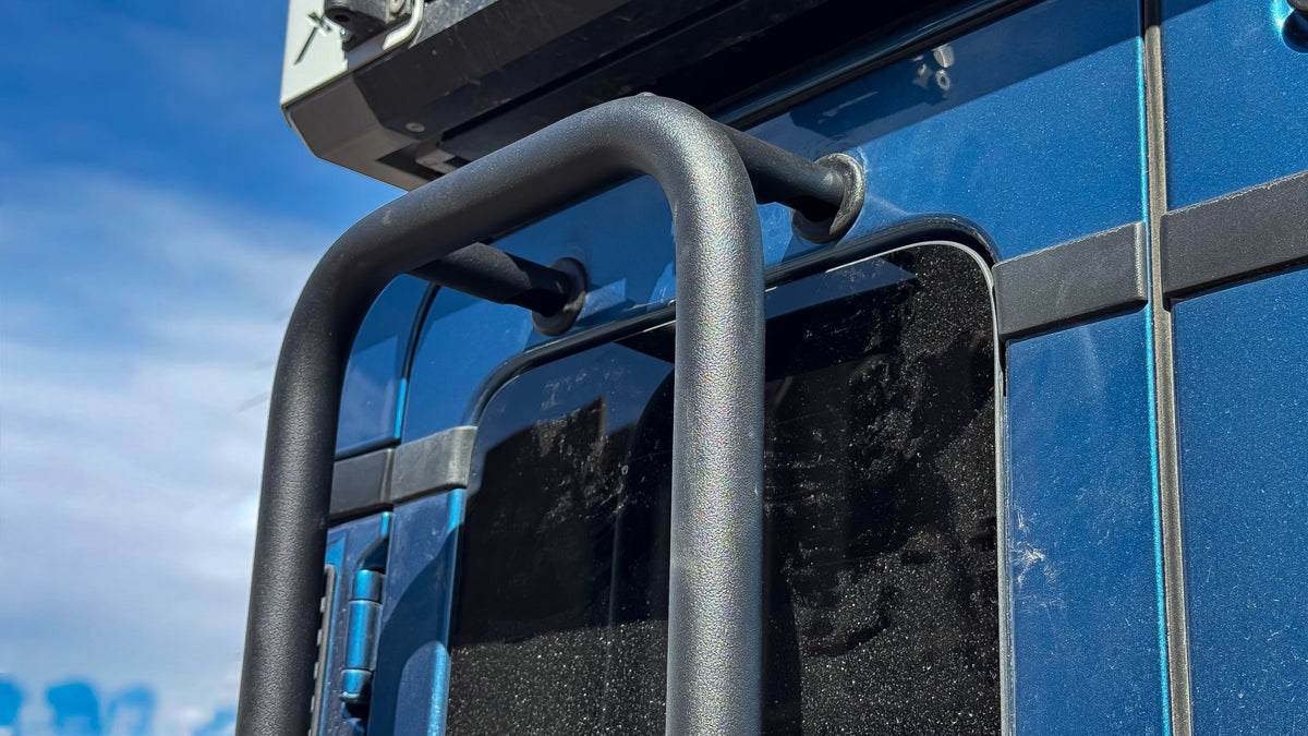Ineos Grenadier Rear Ladder with Jerry Can Holder | No-Drill Overland Accessory