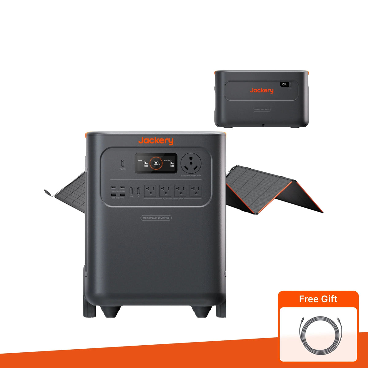 Jackery Solar Generator HomePower 3600 Plus
