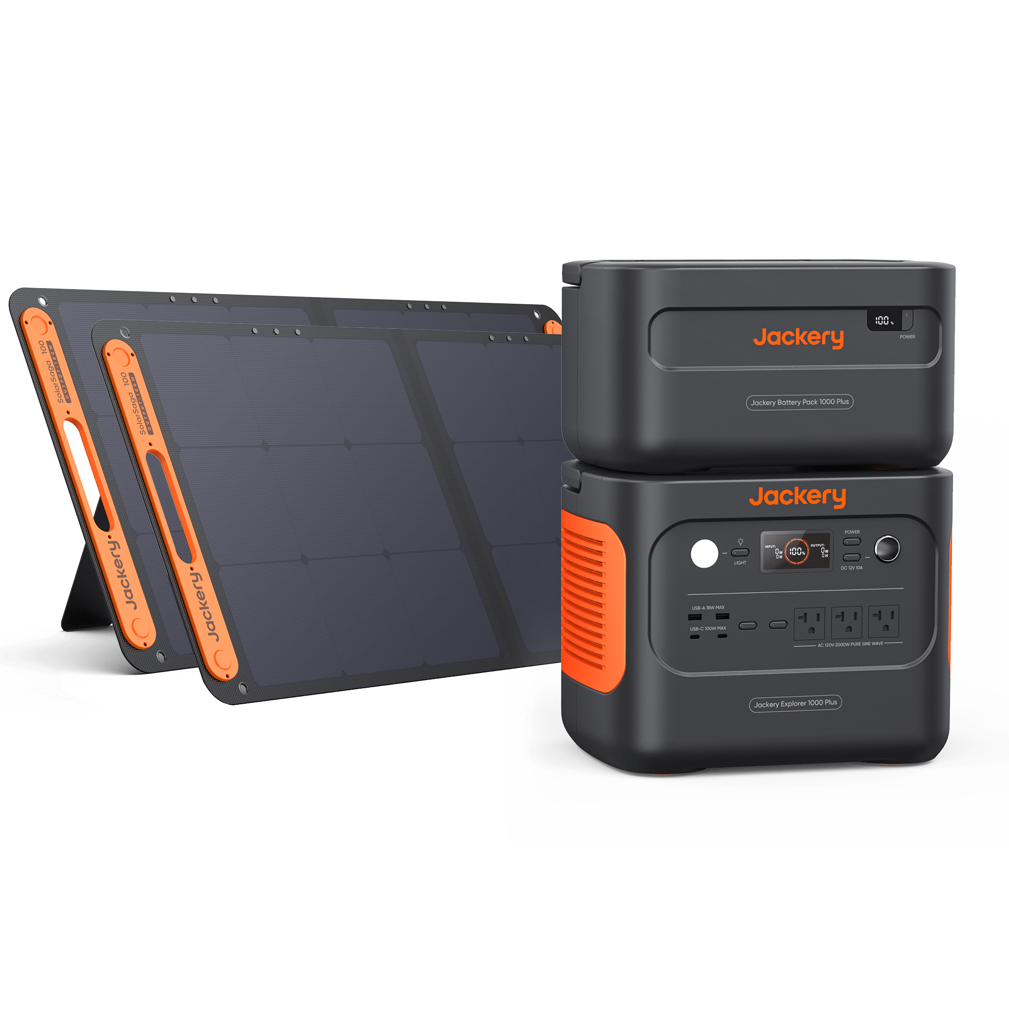 Jackery - Jackery Solar Generator 1000 Plus - Spirit of 1876 Jackery - Jackery Solar Generator 1000 Plus - Spirit of 1876