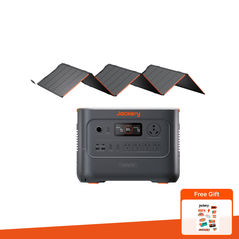 Jackery Solar Generator  HomePower 3000