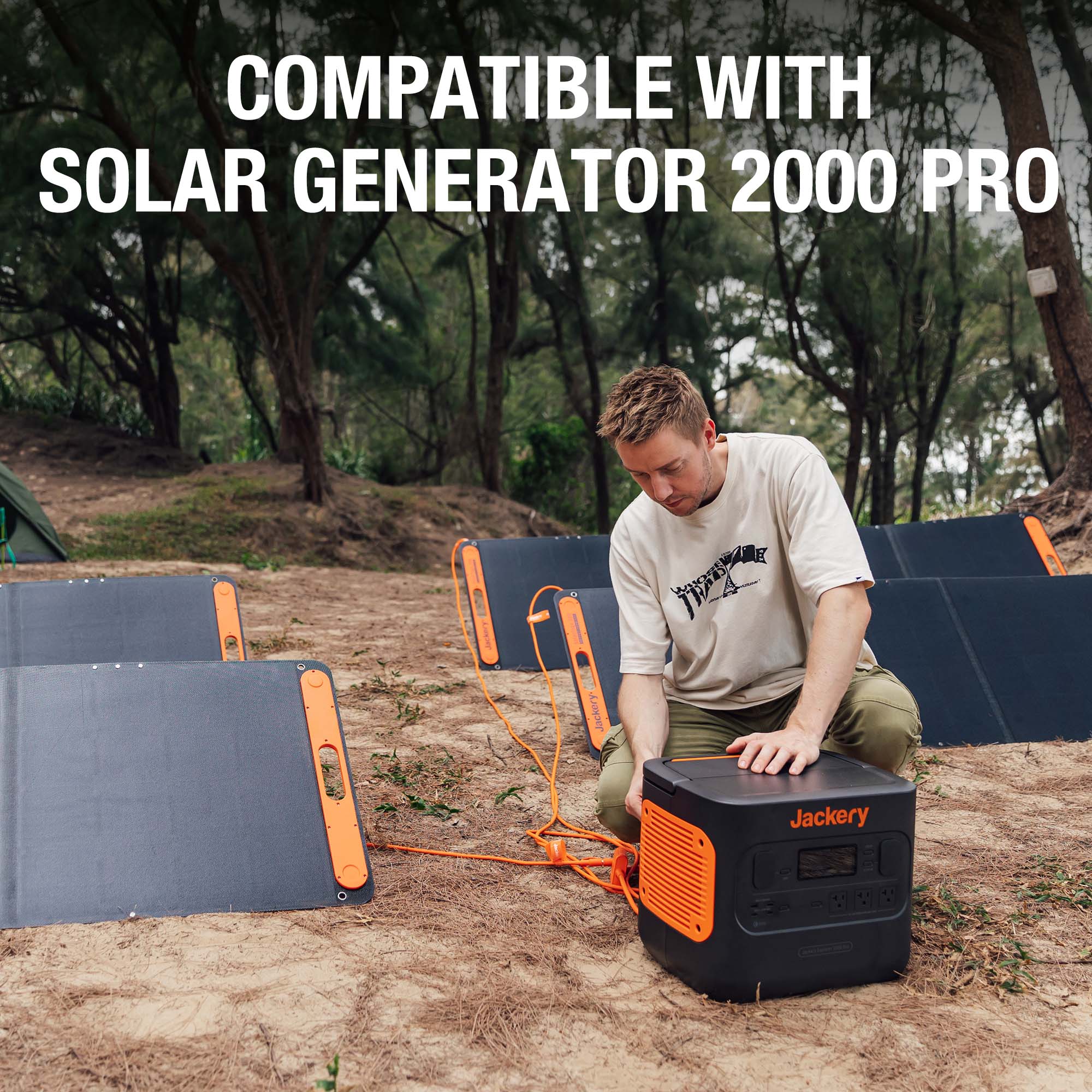 Jackery Solar Panel Connector - Spirit of 1876 - Jackery