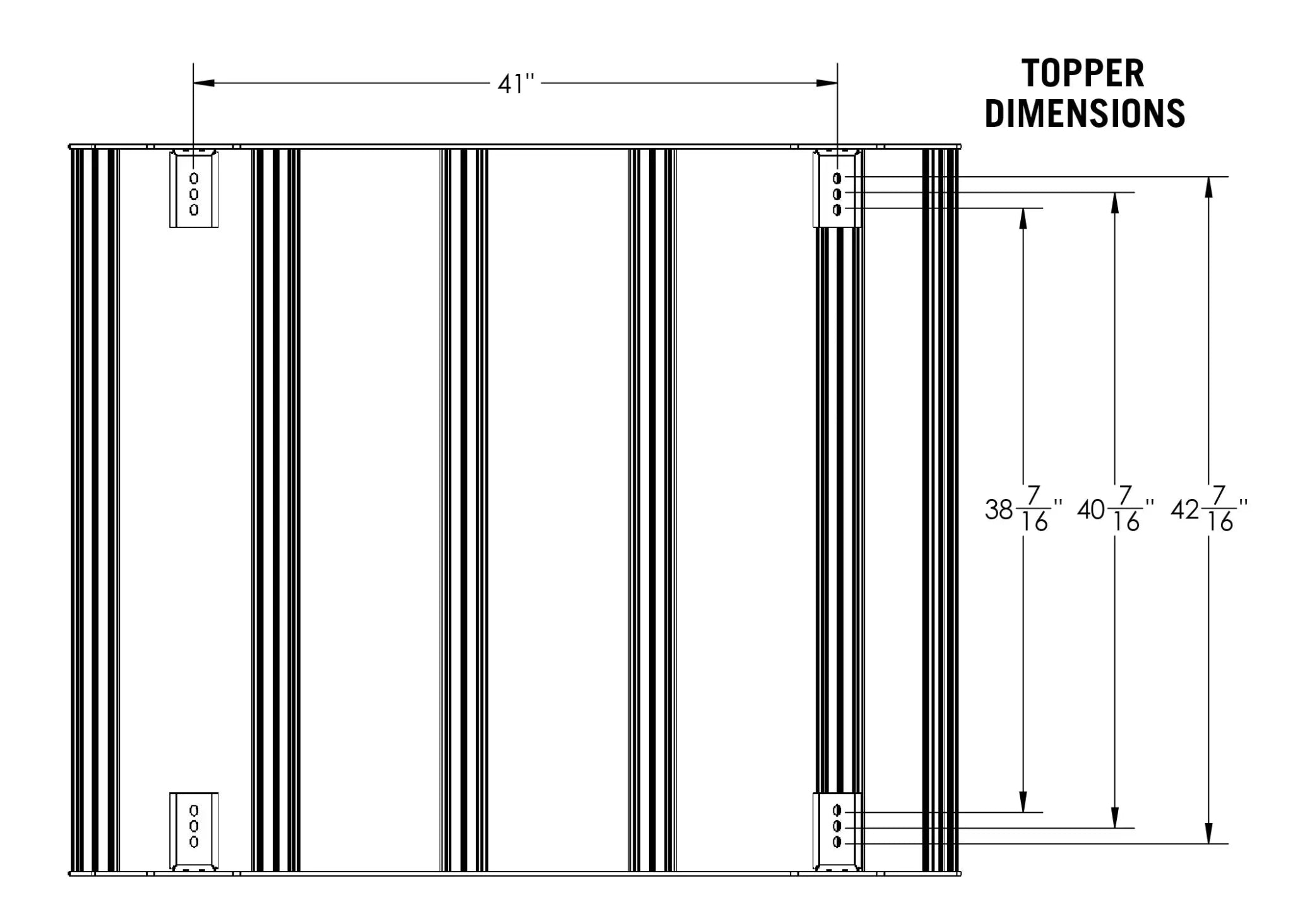 Jeep Gladiator Bed Rack - DRIFTR Topper (Add - on) - Spirit of 1876 - Backwoods Adventure Mods