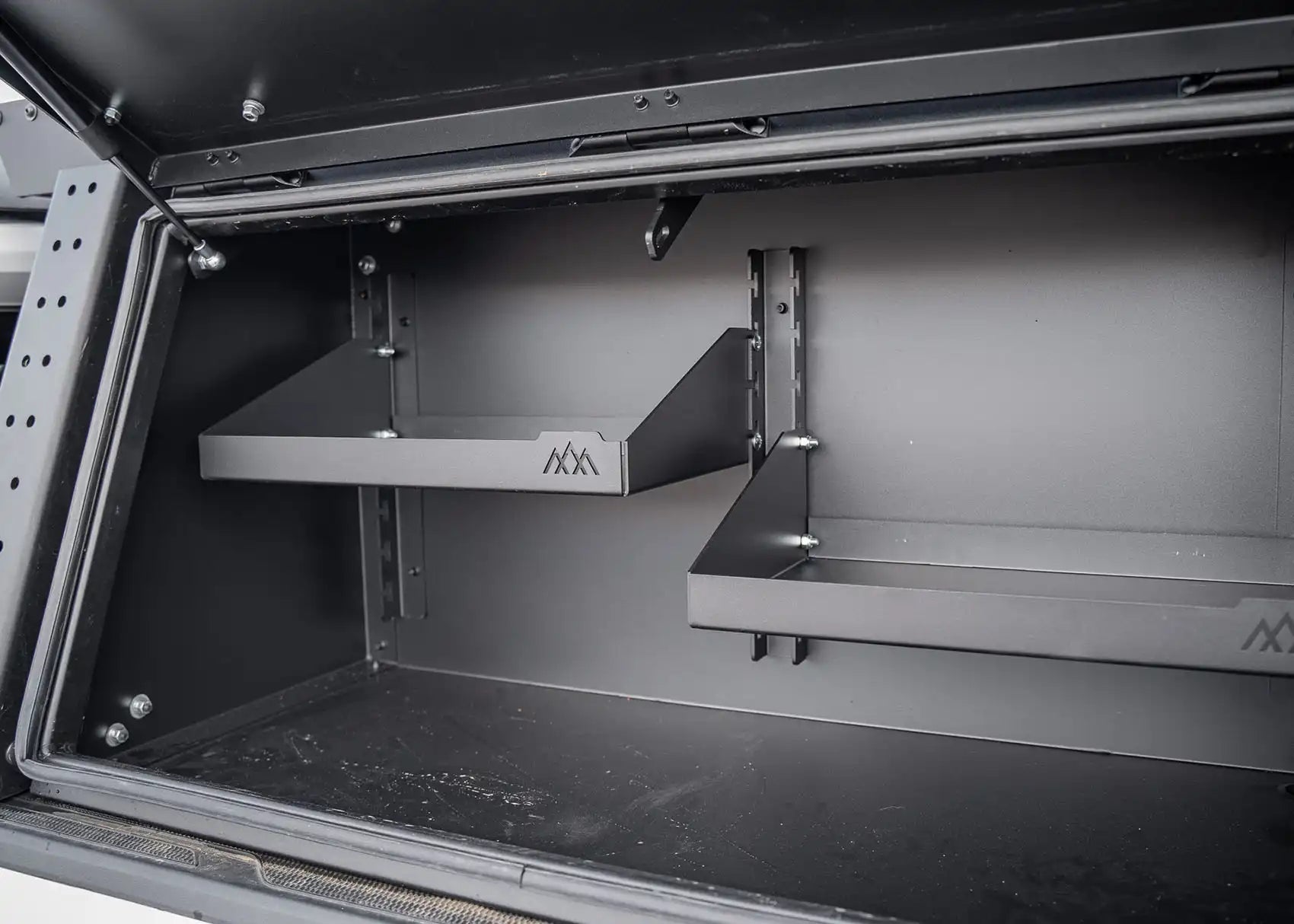 Overland Bed Rack Storage Box - Jeep Gladiator - Spirit of 1876 - Backwoods Adventure Mods