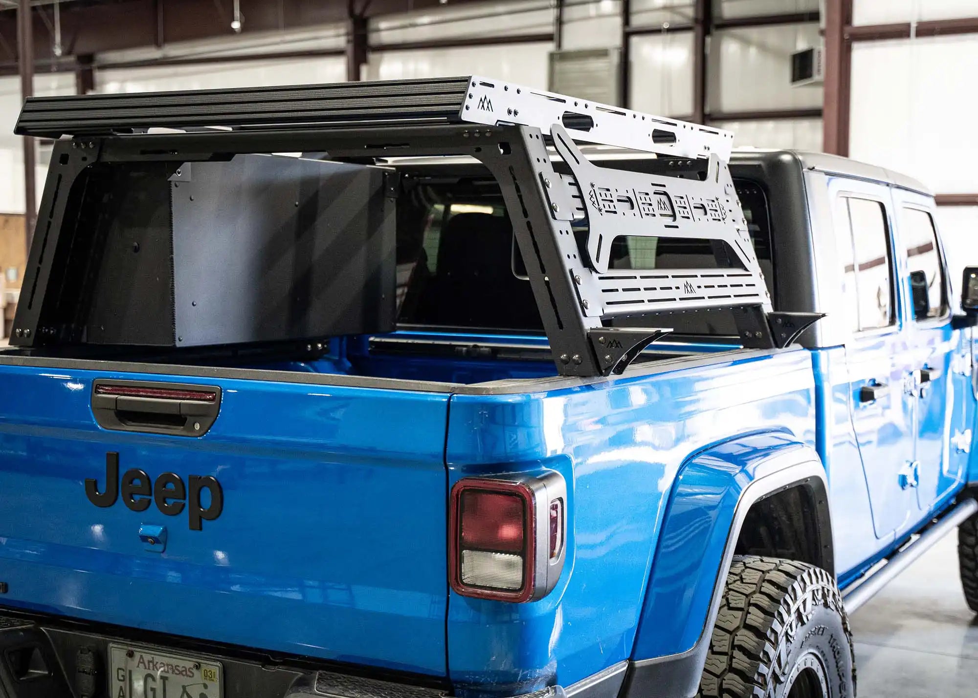 Overland Bed Rack Storage Box - Jeep Gladiator - Spirit of 1876 - Backwoods Adventure Mods
