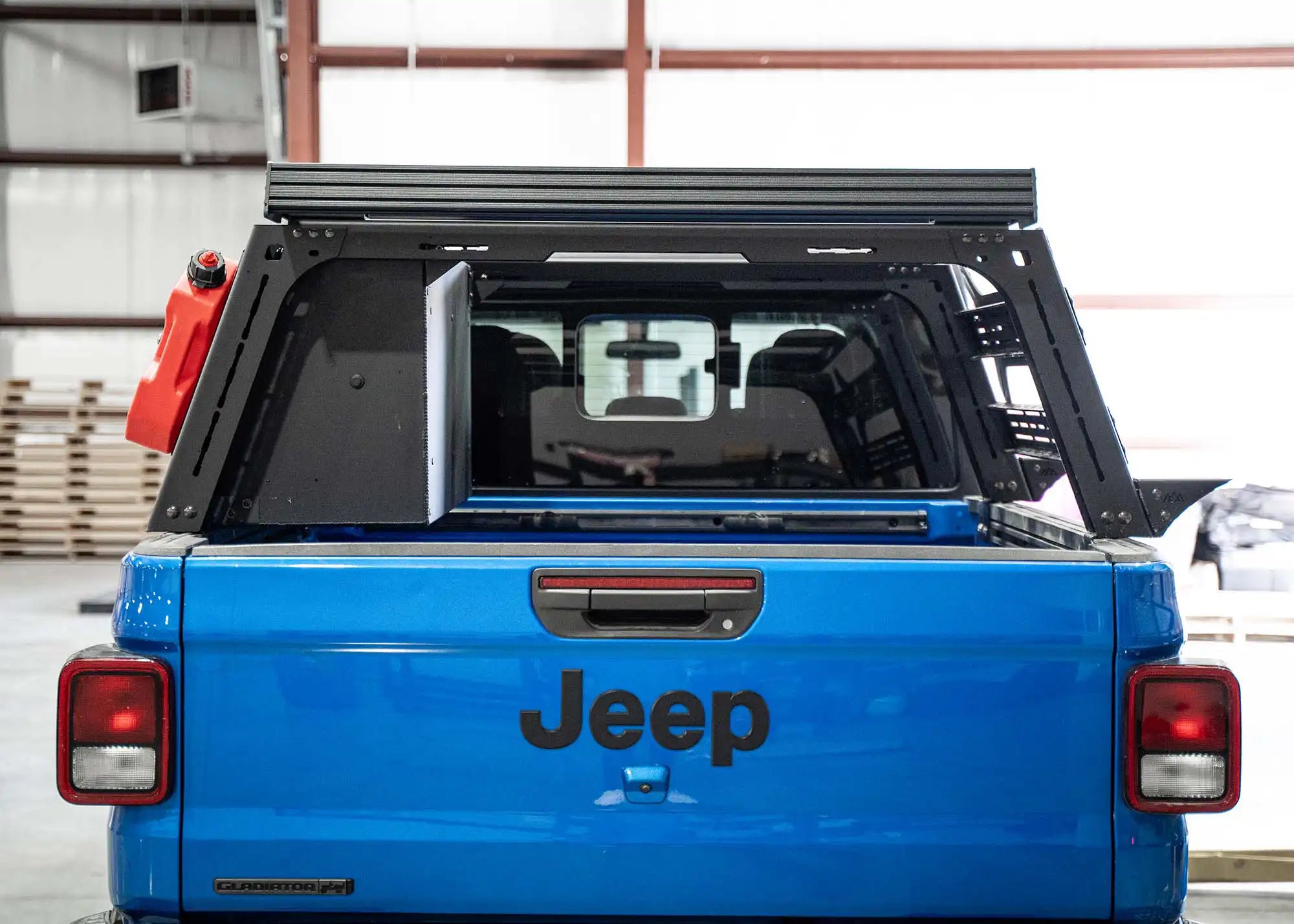 Overland Bed Rack Storage Box - Jeep Gladiator - Spirit of 1876 - Backwoods Adventure Mods